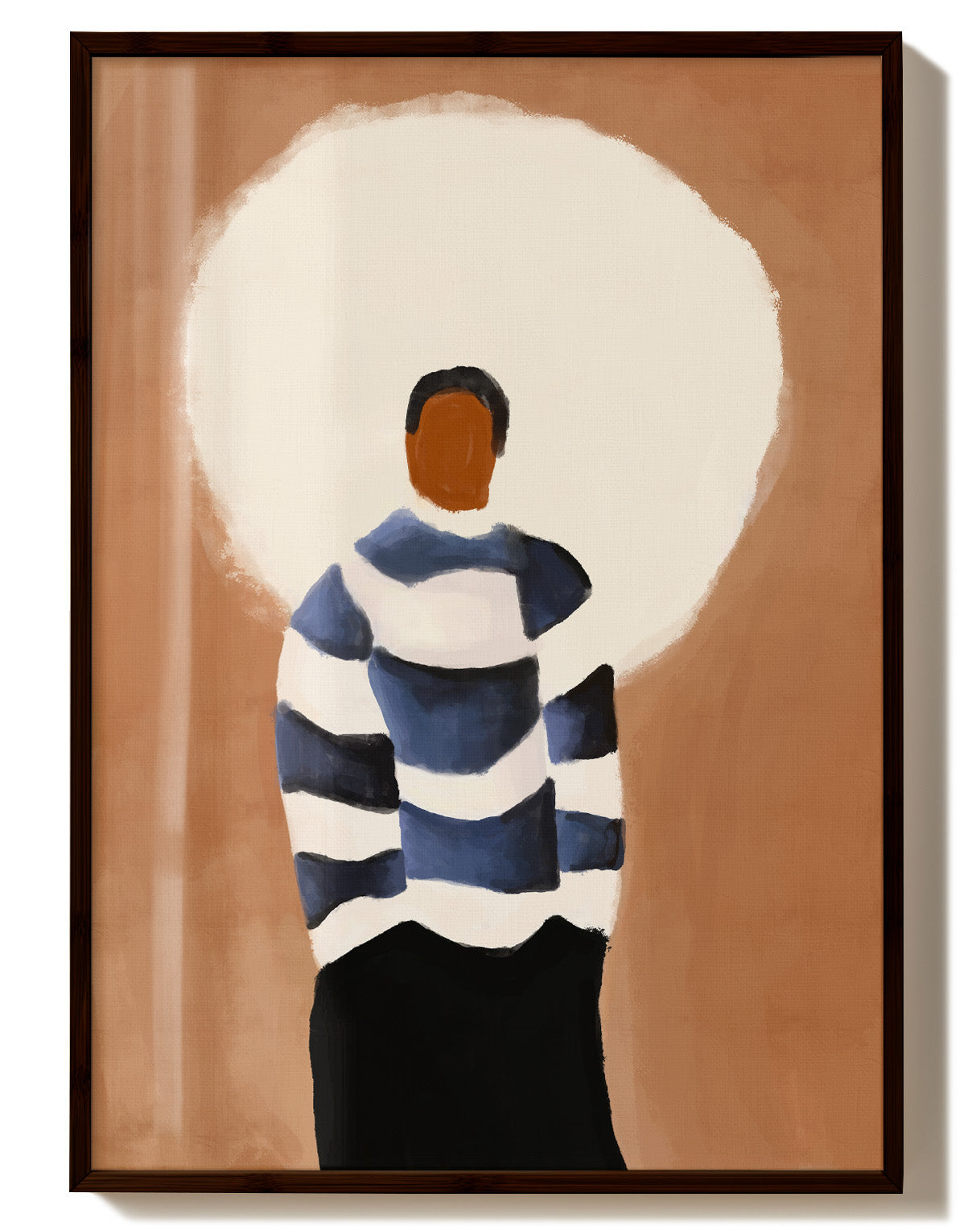 In the Middle of Self Poster – Print Material Wandbild, moderne Kunst & Fine Art Print von Spawnd, handgefertigt & Made in Germany