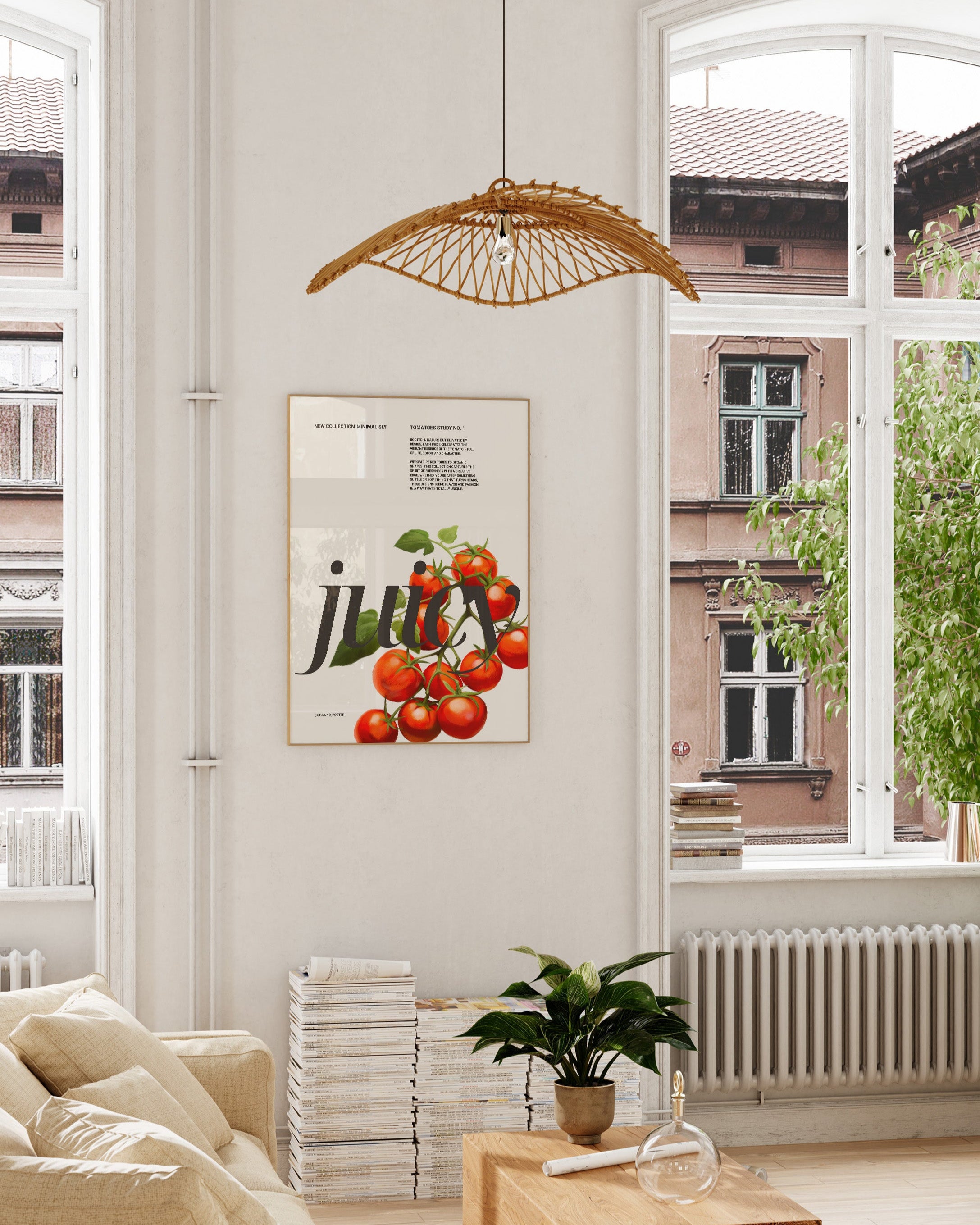 Juicy Poster – Print Material Wandbild, moderne Kunst & Fine Art Print von Spawnd, handgefertigt & Made in Germany