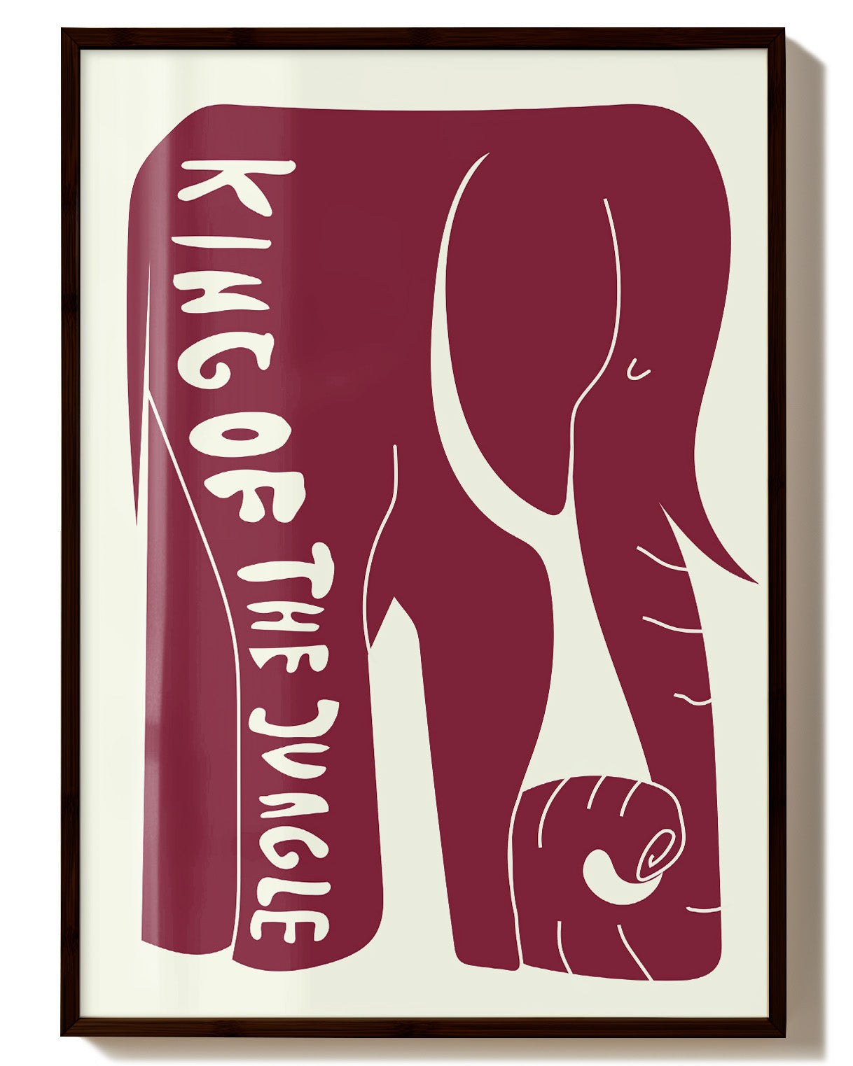 Jumbo Poster – Print Material Wandbild, moderne Kunst & Fine Art Print von Spawnd, handgefertigt & Made in Germany