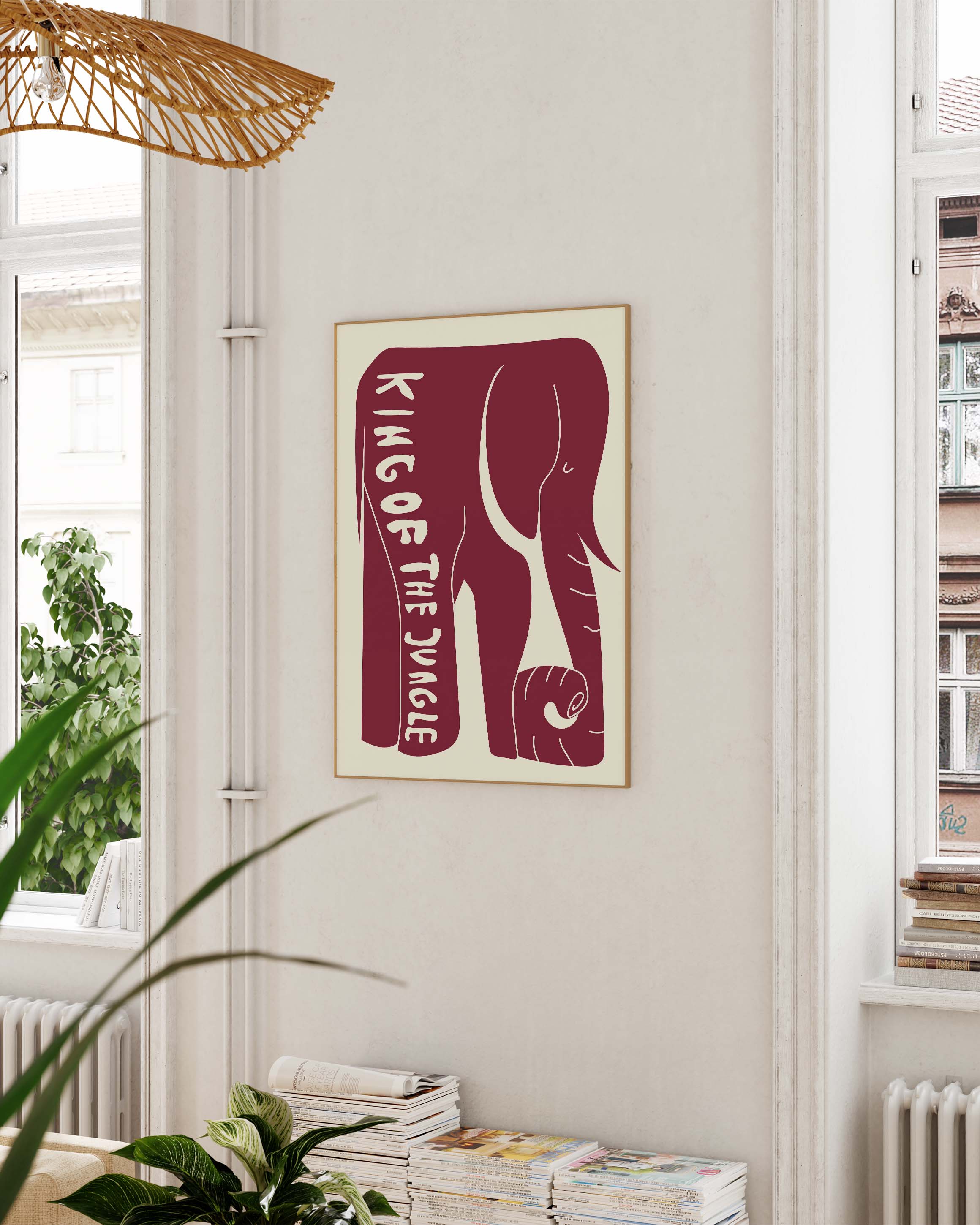 Jumbo Poster – Print Material Wandbild, moderne Kunst & Fine Art Print von Spawnd, handgefertigt & Made in Germany