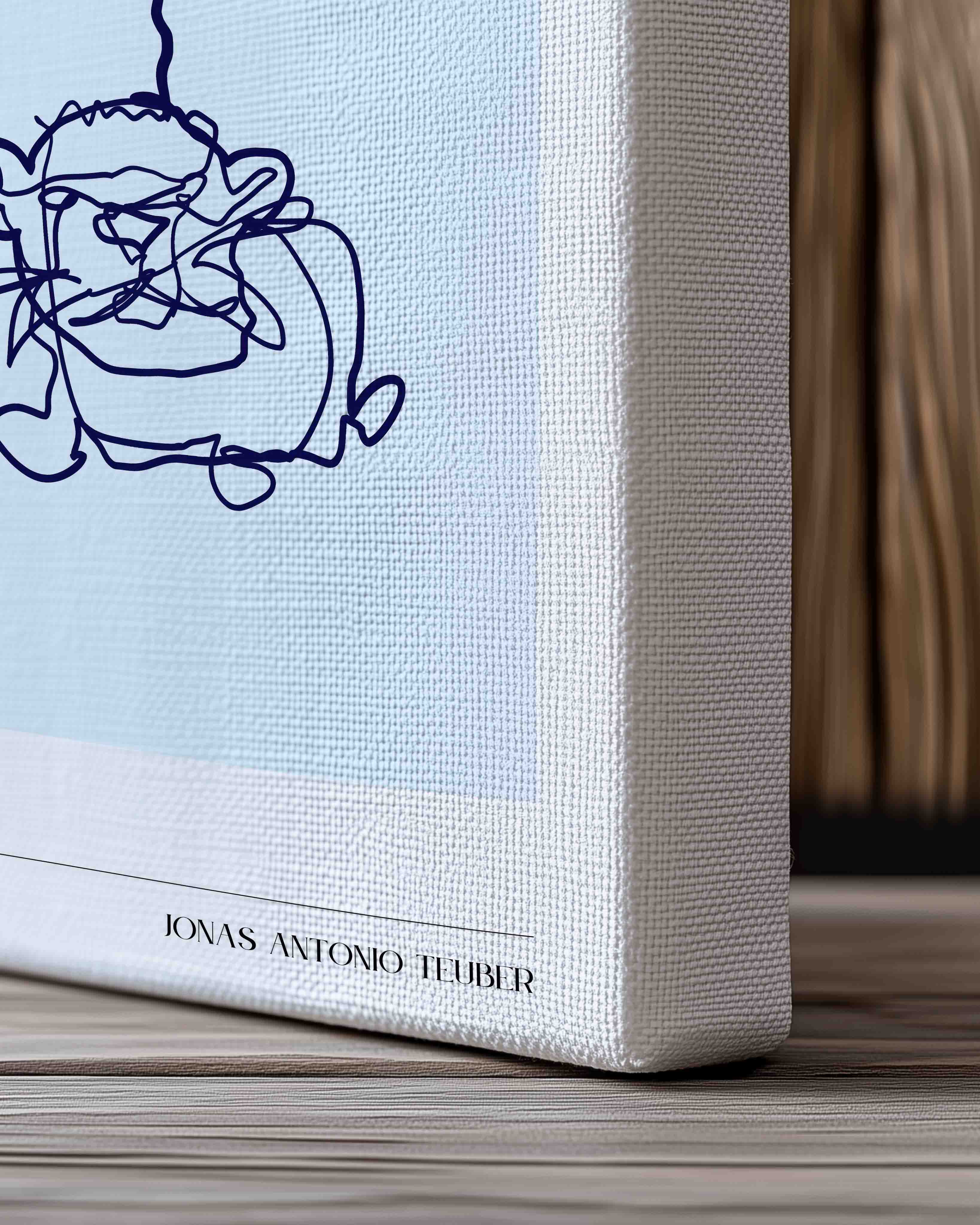 LB - Doesn't bite Poster – Print Material Wandbild, moderne Kunst & Fine Art Print von Spawnd, handgefertigt & Made in Germany