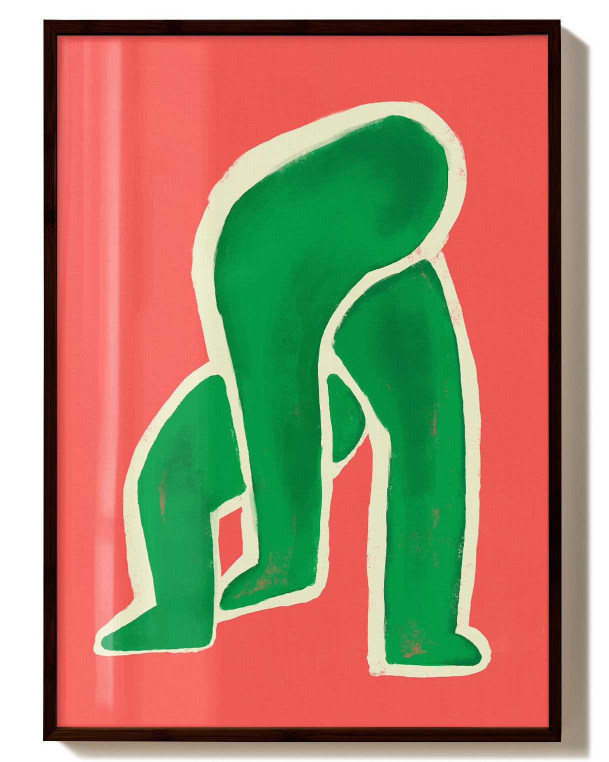 Limber Logic Poster – FineArt Wandbild, moderne Kunst & Fine Art Print von Spawnd, handgefertigt & Made in Germany