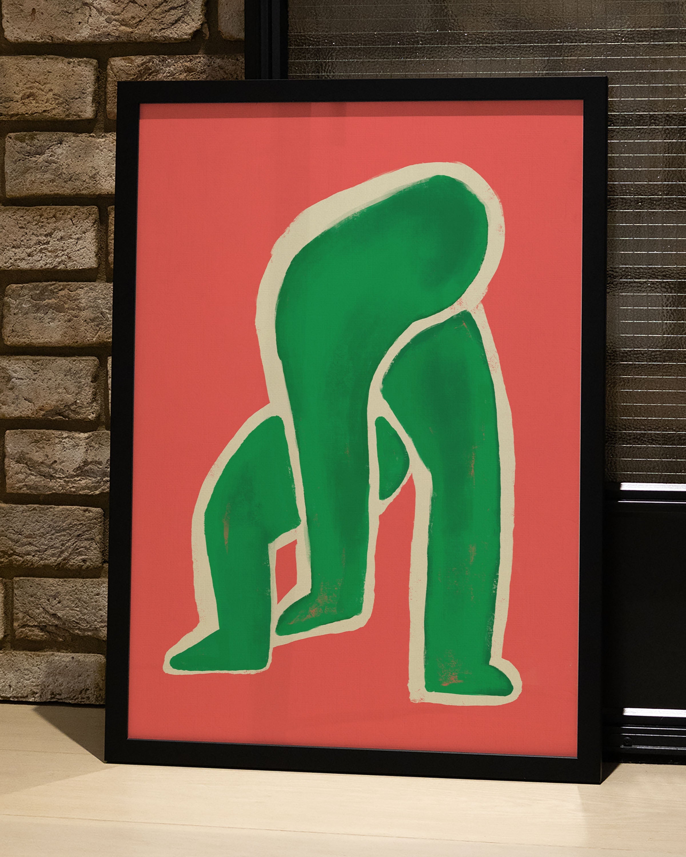 Limber Logic Poster – FineArt Wandbild, moderne Kunst & Fine Art Print von Spawnd, handgefertigt & Made in Germany