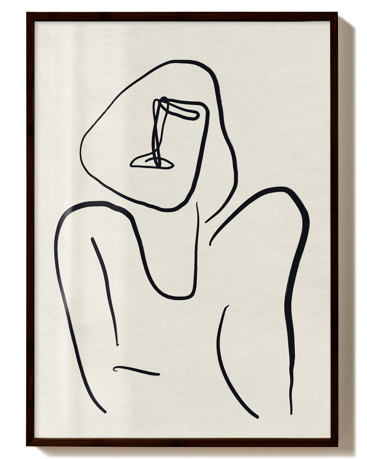 Lines Poster – Print Material Wandbild, moderne Kunst & Fine Art Print von Spawnd, handgefertigt & Made in Germany