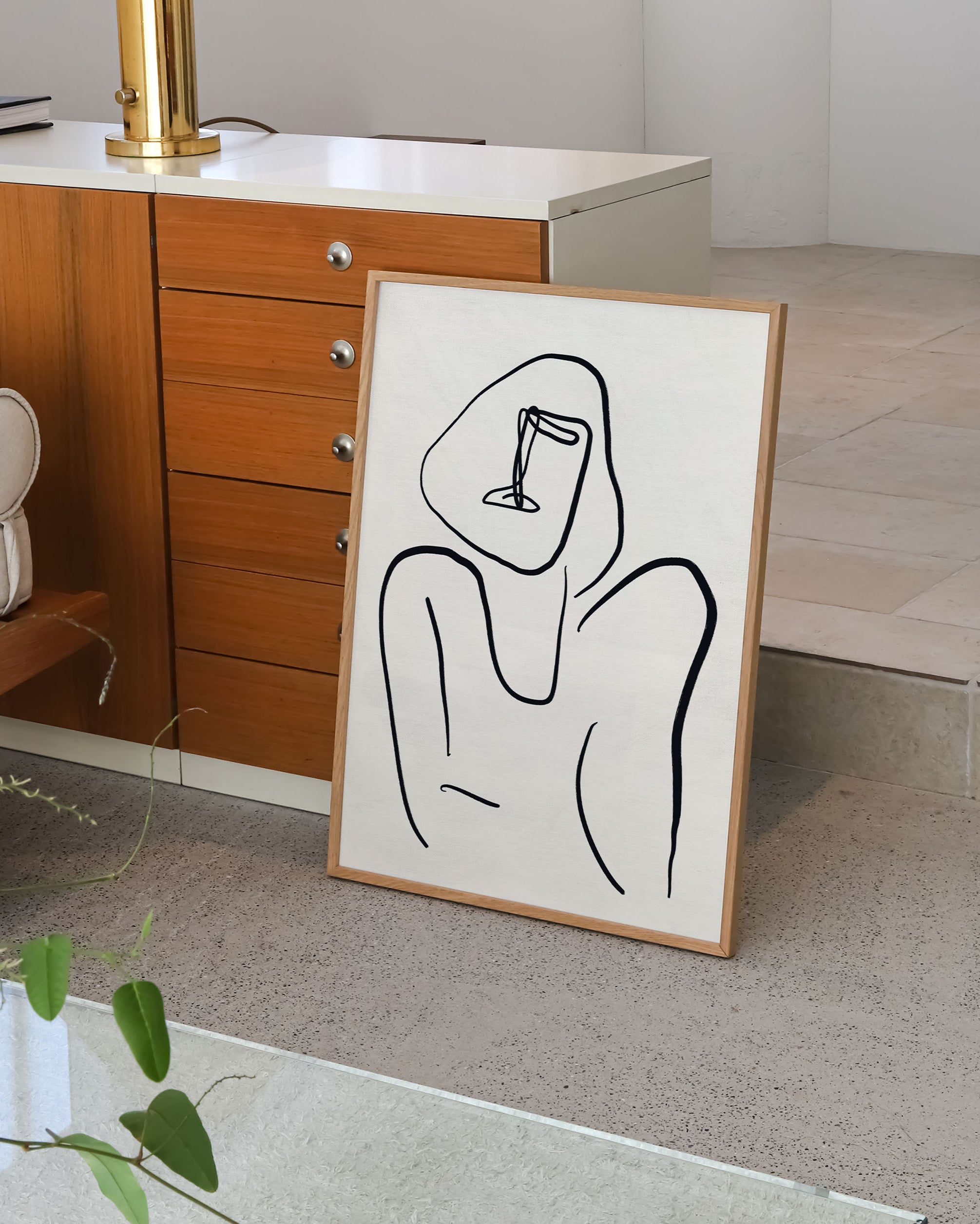 Lines Poster – Print Material Wandbild, moderne Kunst & Fine Art Print von Spawnd, handgefertigt & Made in Germany