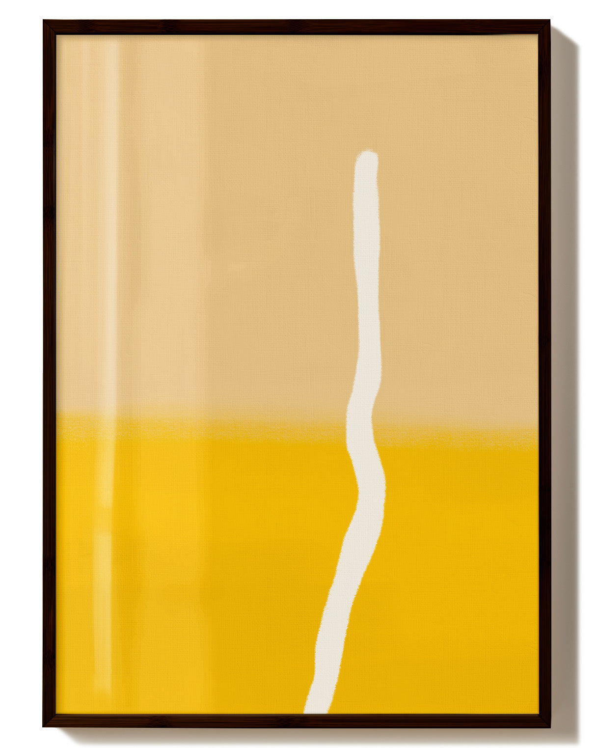 Linje Poster – Print Material Wandbild, moderne Kunst & Fine Art Print von Spawnd, handgefertigt & Made in Germany