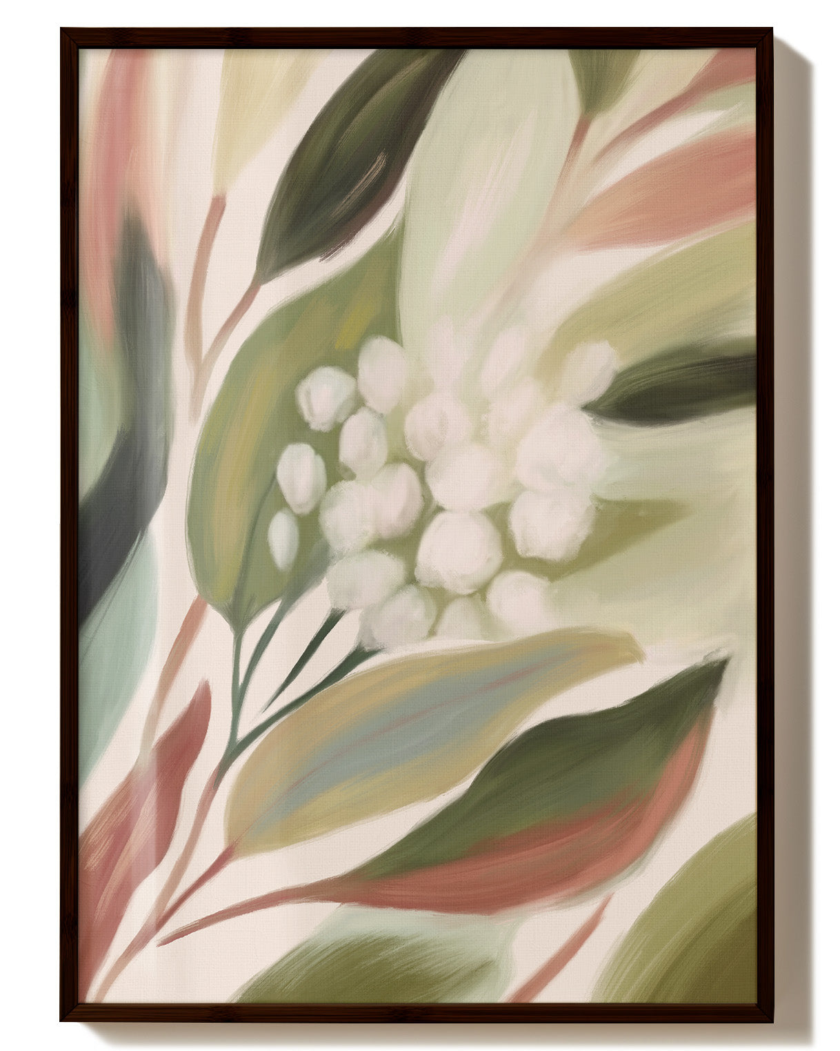 Lumière Feuillue Poster – FineArt Wandbild, moderne Kunst & Fine Art Print von Spawnd, handgefertigt & Made in Germany