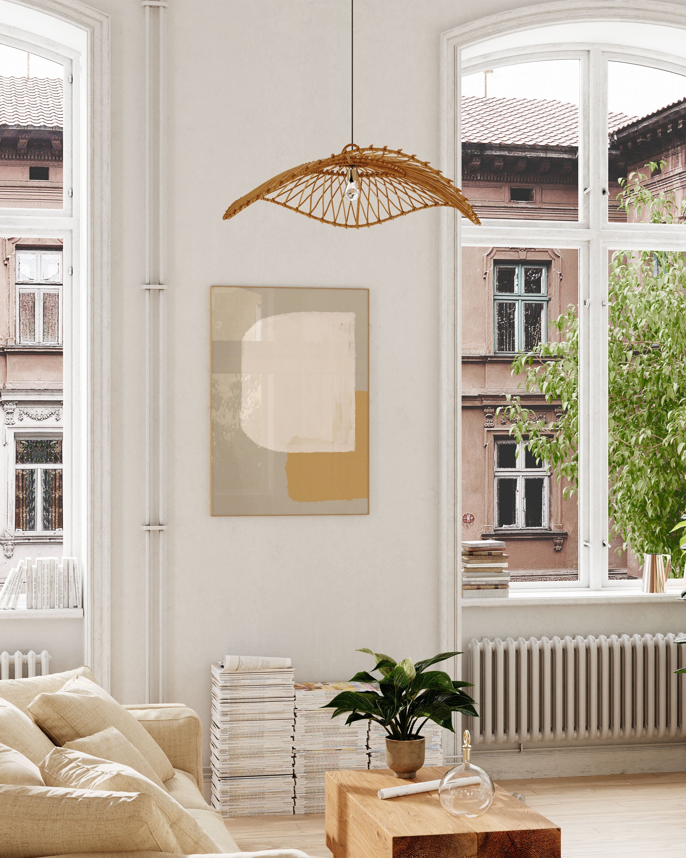 Lysning Poster – Print Material Wandbild, moderne Kunst & Fine Art Print von Spawnd, handgefertigt & Made in Germany