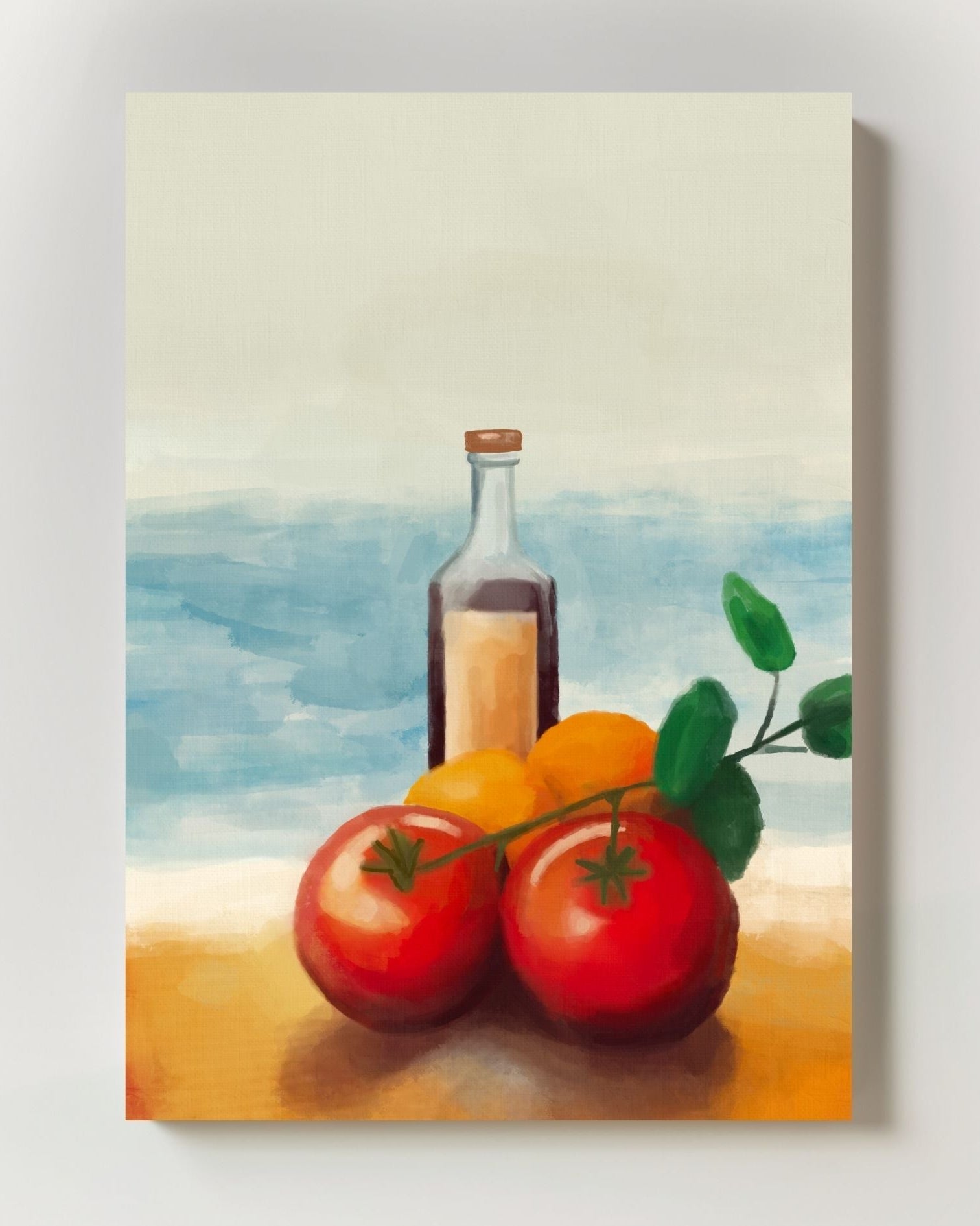 Mañana Poster – Print Material Wandbild, moderne Kunst & Fine Art Print von Spawnd, handgefertigt & Made in Germany