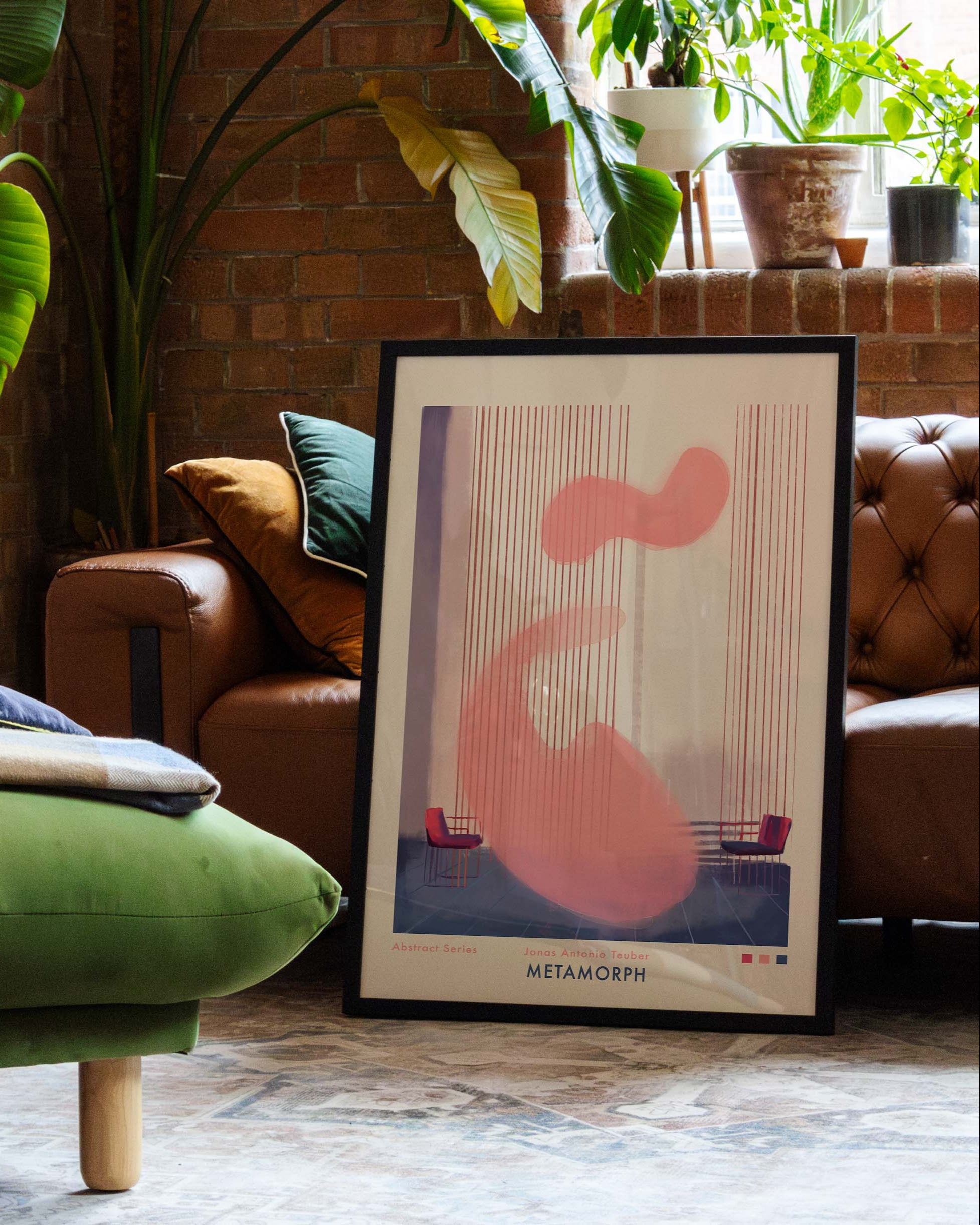 Metamorph Poster – FineArt Wandbild, moderne Kunst & Fine Art Print von Spawnd, handgefertigt & Made in Germany