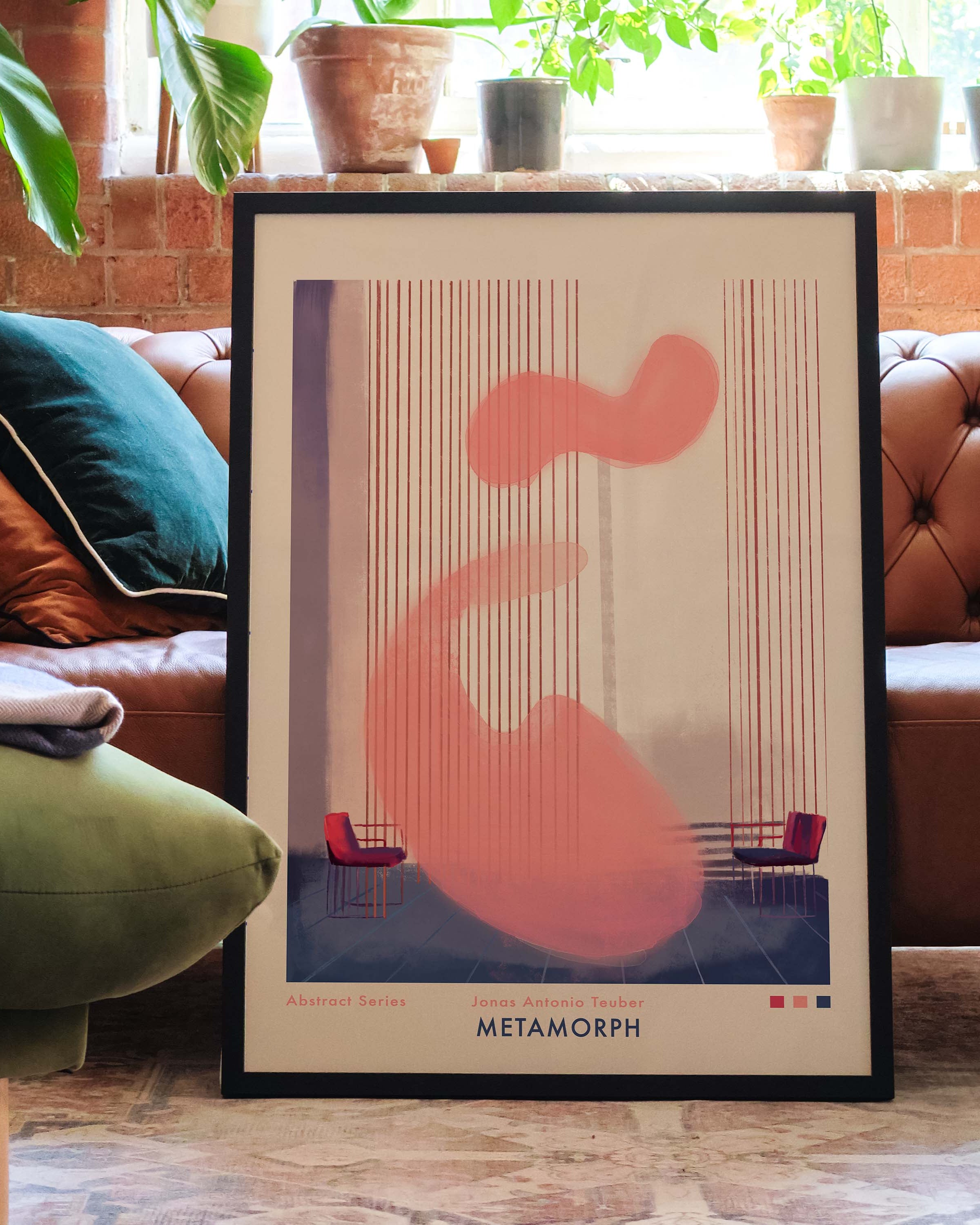 Metamorph Poster – FineArt Wandbild, moderne Kunst & Fine Art Print von Spawnd, handgefertigt & Made in Germany