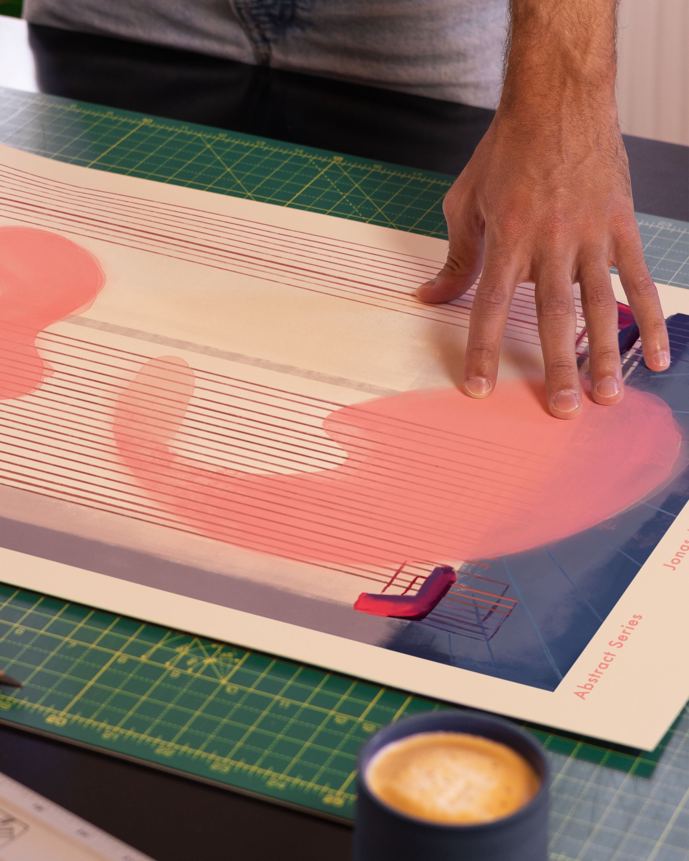 Metamorph Poster – FineArt Wandbild, moderne Kunst & Fine Art Print von Spawnd, handgefertigt & Made in Germany