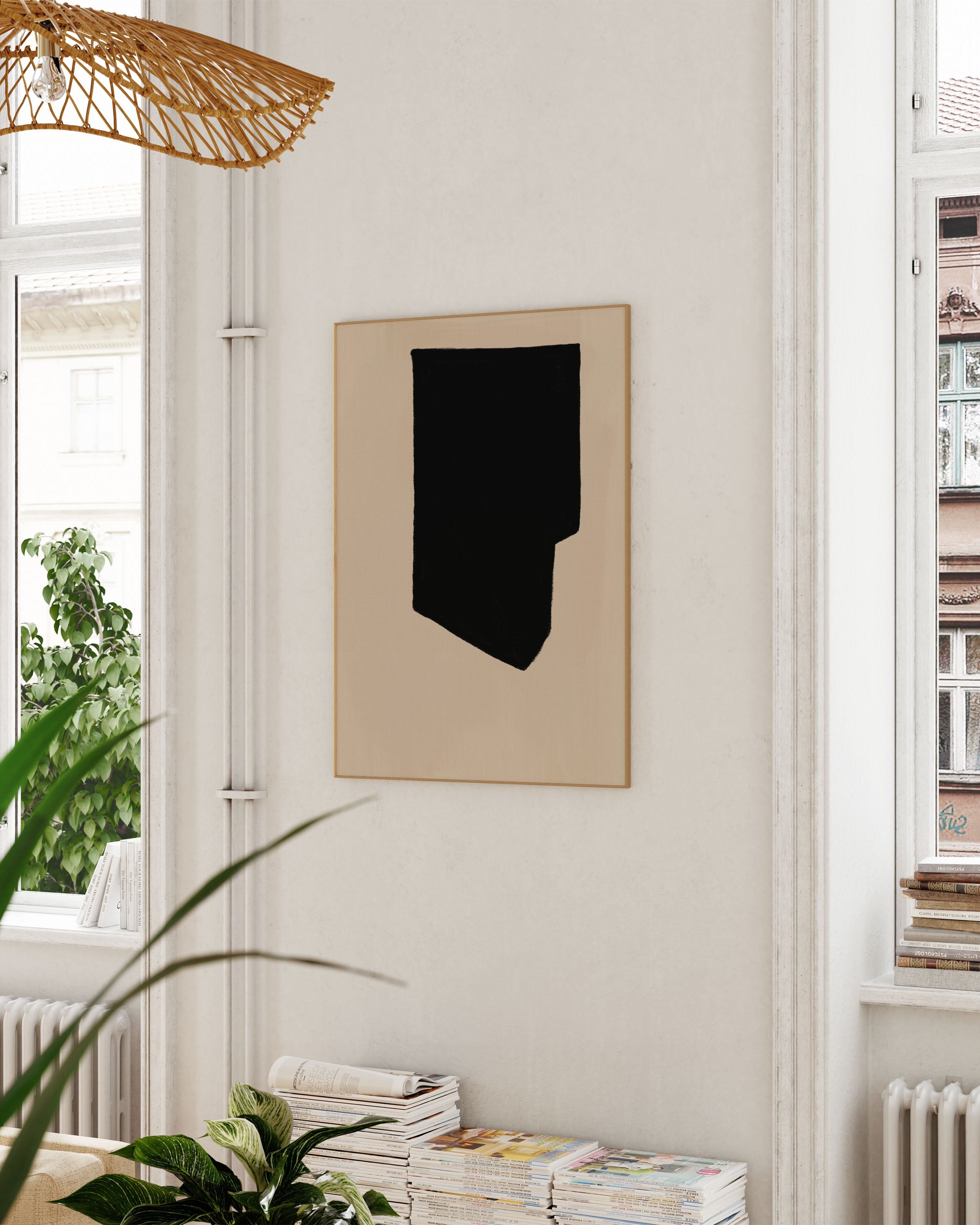 Mørke Poster – Print Material Wandbild, moderne Kunst & Fine Art Print von Spawnd, handgefertigt & Made in Germany