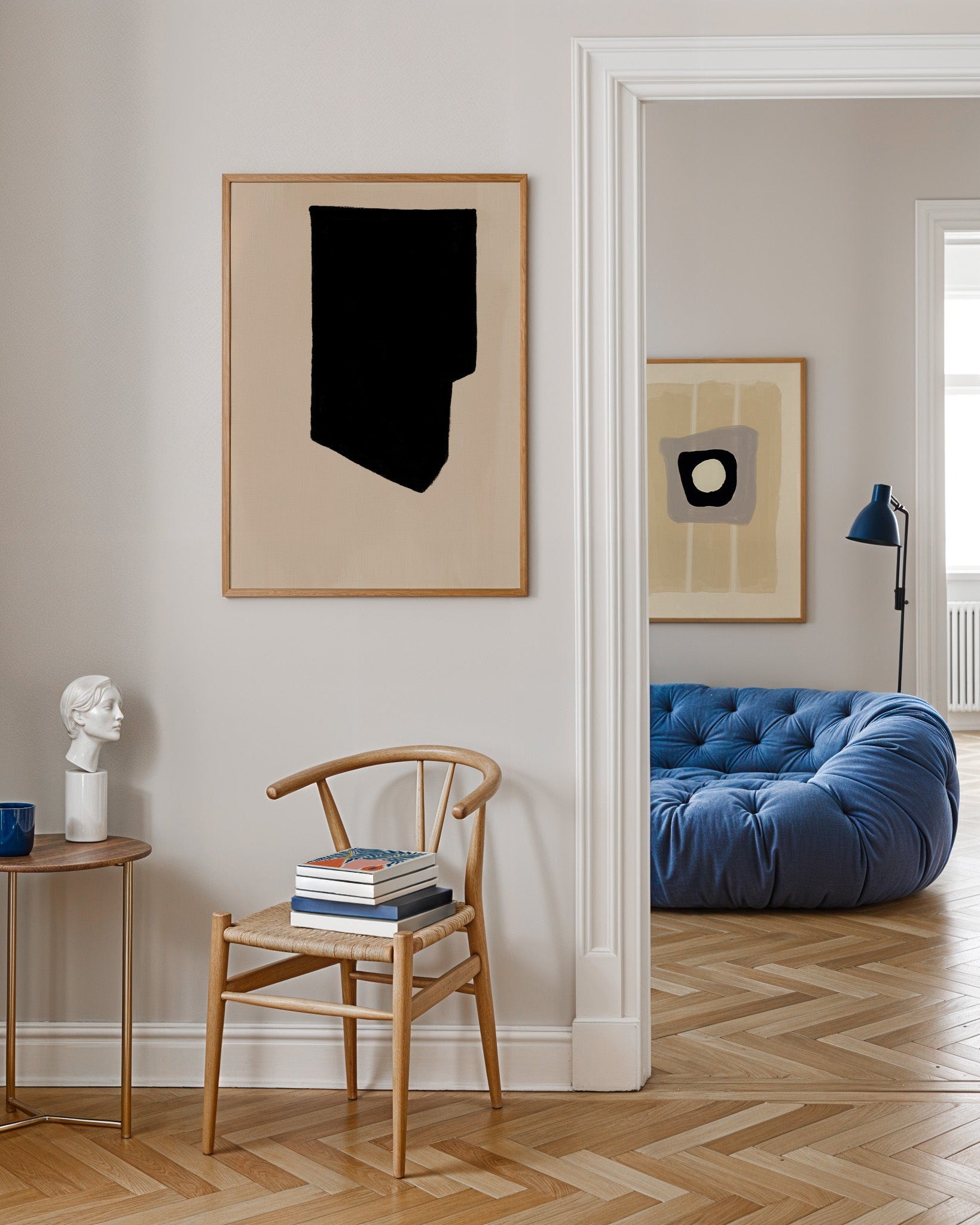 Mørke Poster – Print Material Wandbild, moderne Kunst & Fine Art Print von Spawnd, handgefertigt & Made in Germany