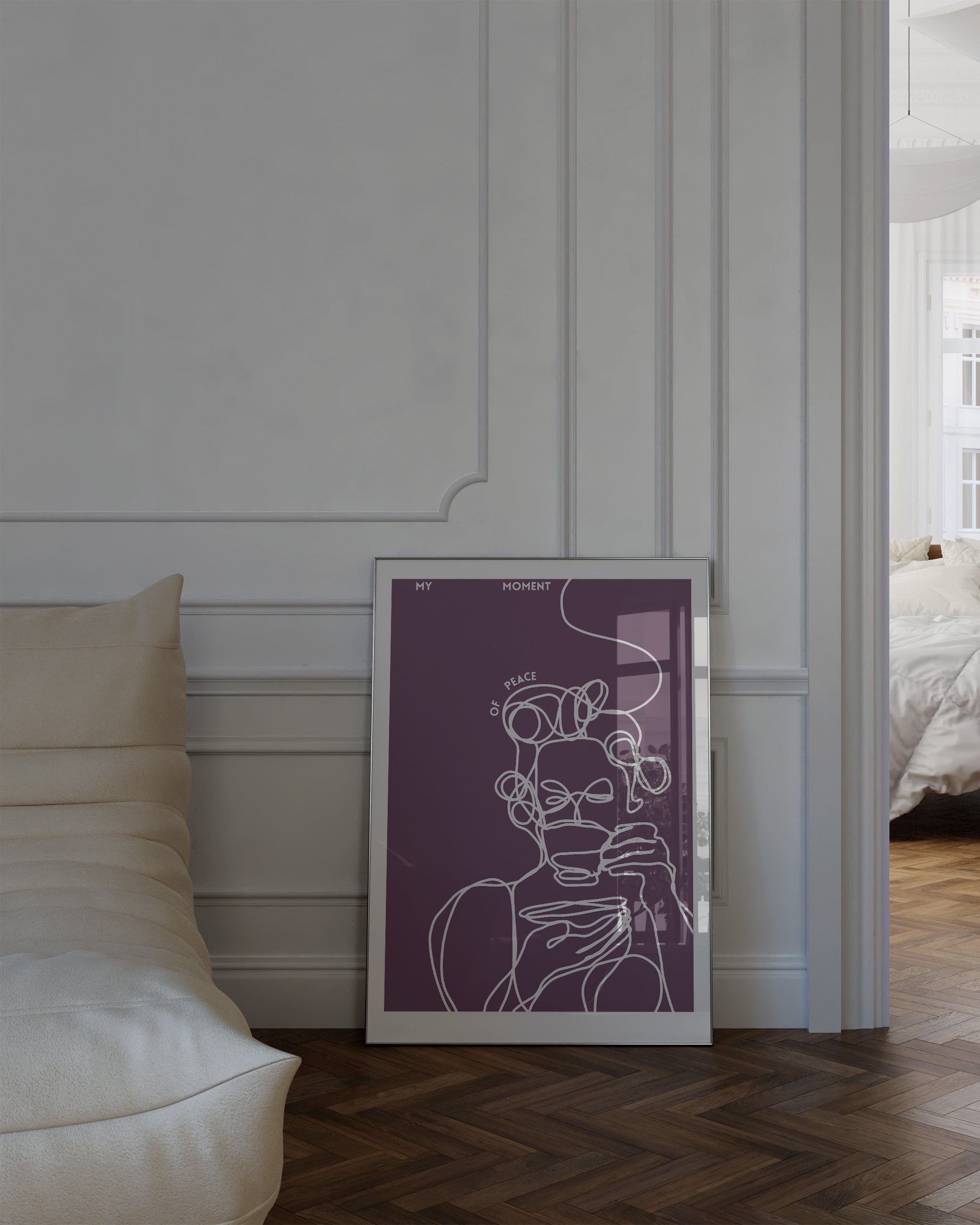 My Moment Poster – Print Material Wandbild, moderne Kunst & Fine Art Print von Spawnd, handgefertigt & Made in Germany