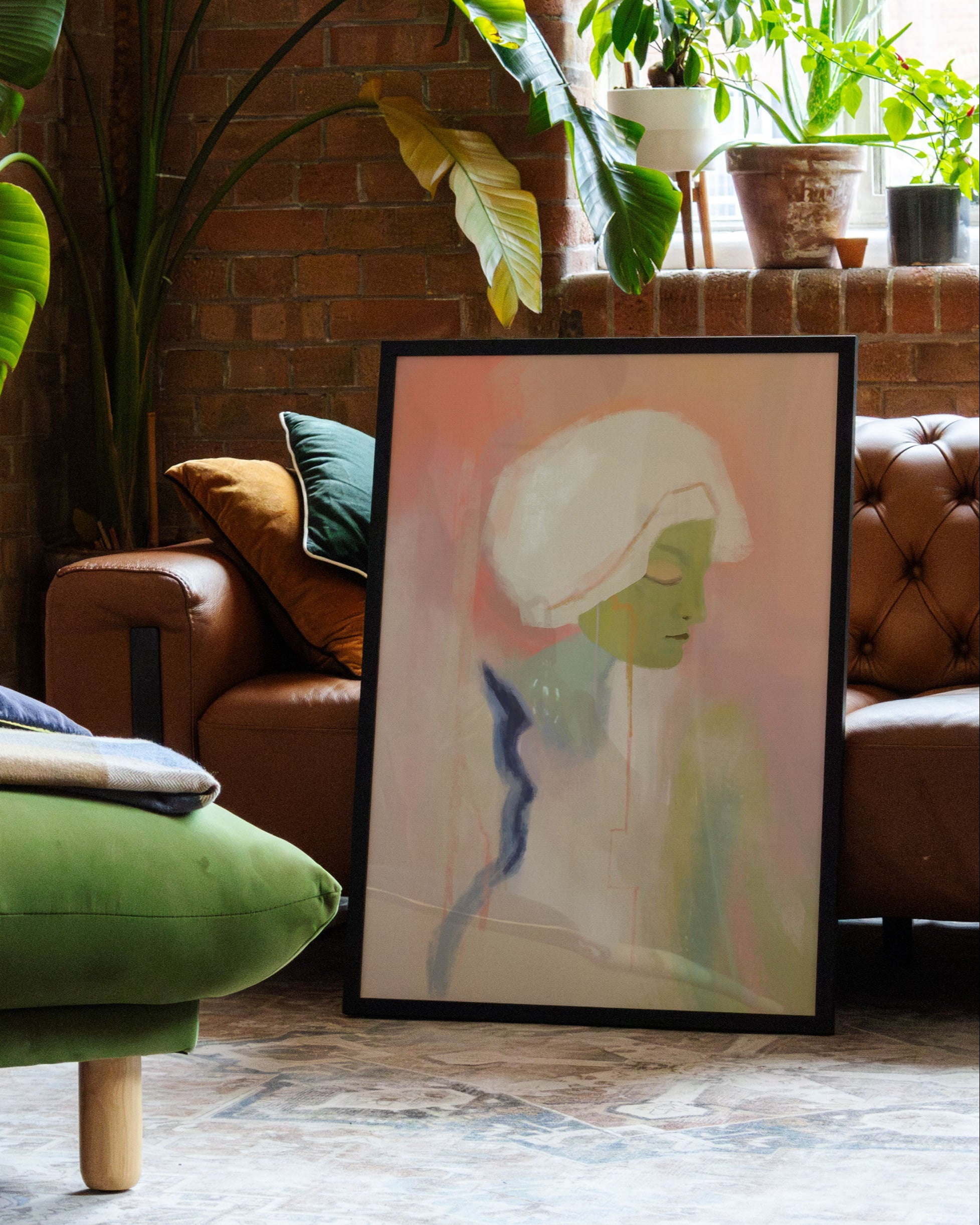 No more Questions Poster – Print Material Wandbild, moderne Kunst & Fine Art Print von Spawnd, handgefertigt & Made in Germany