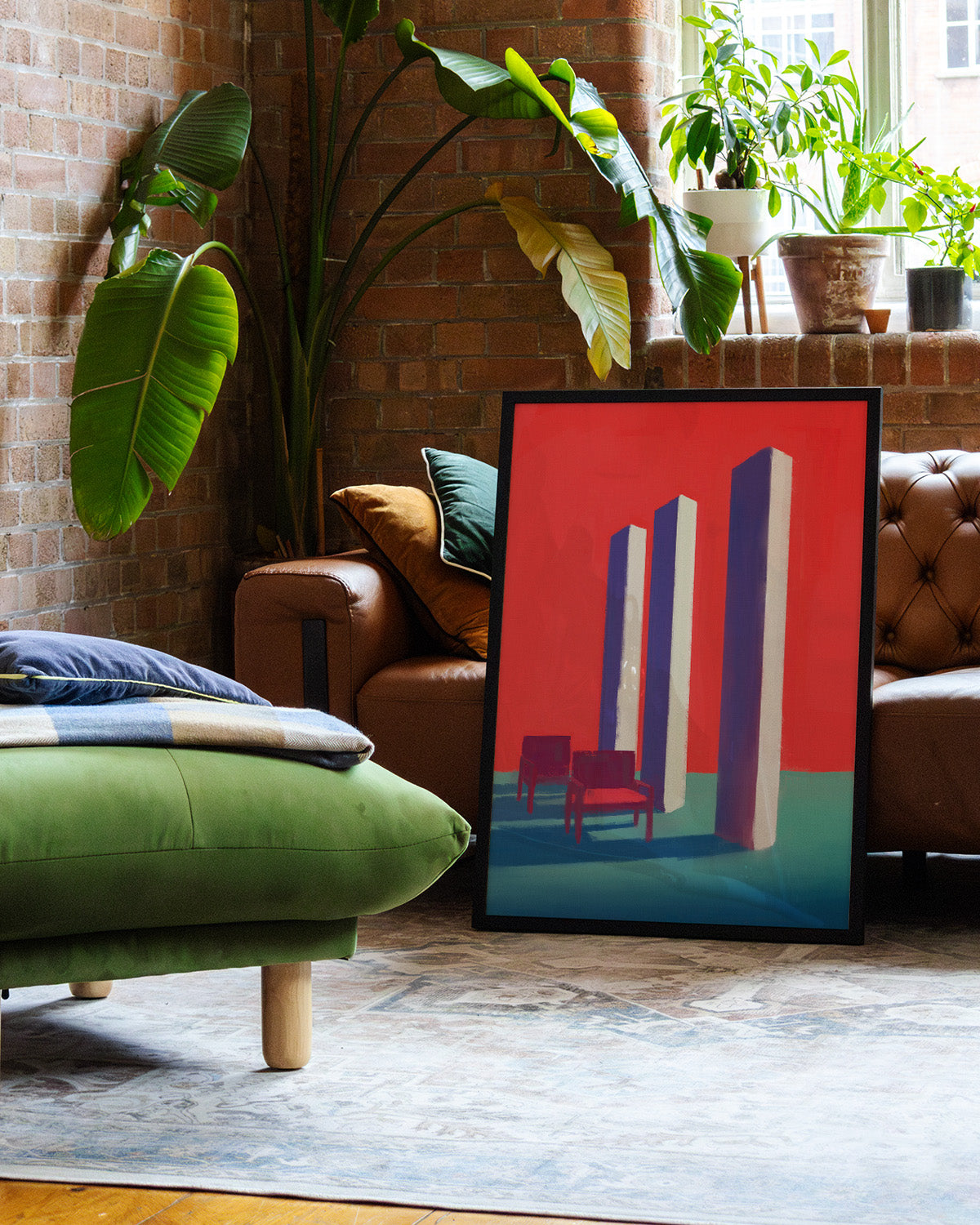 No one came Poster – Print Material Wandbild, moderne Kunst & Fine Art Print von Spawnd, handgefertigt & Made in Germany