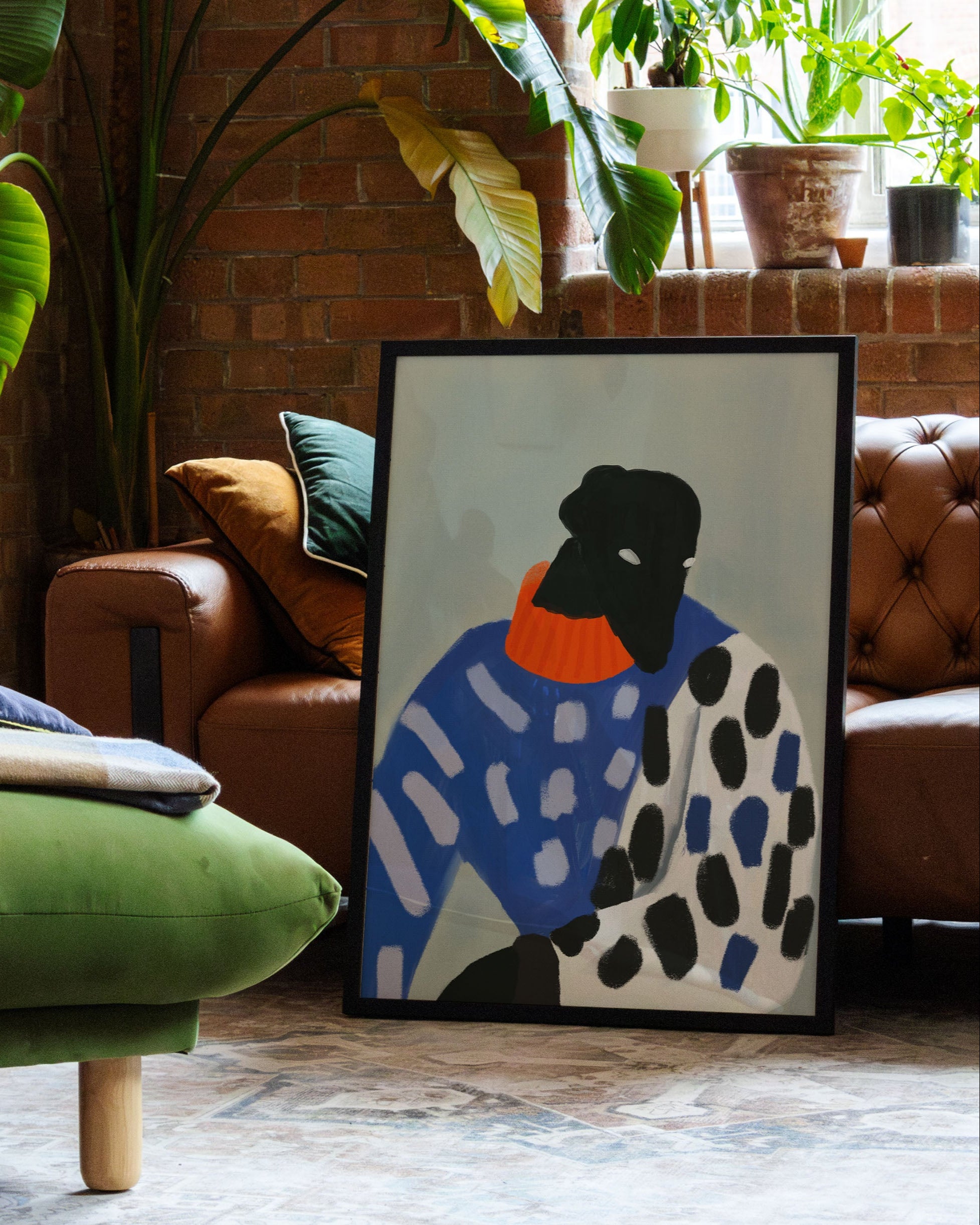 No Pet Poster – Print Material Wandbild, moderne Kunst & Fine Art Print von Spawnd, handgefertigt & Made in Germany