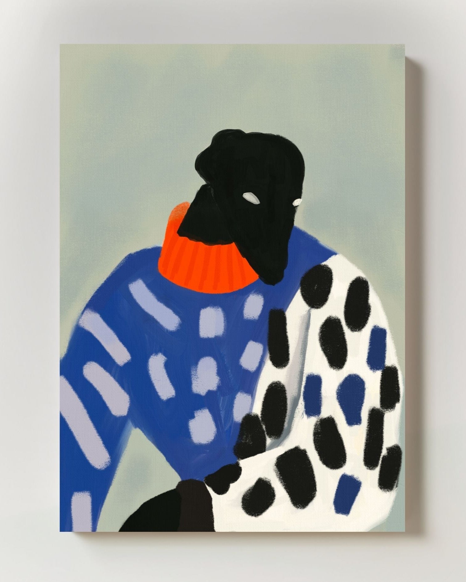 No Pet Poster – Print Material Wandbild, moderne Kunst & Fine Art Print von Spawnd, handgefertigt & Made in Germany