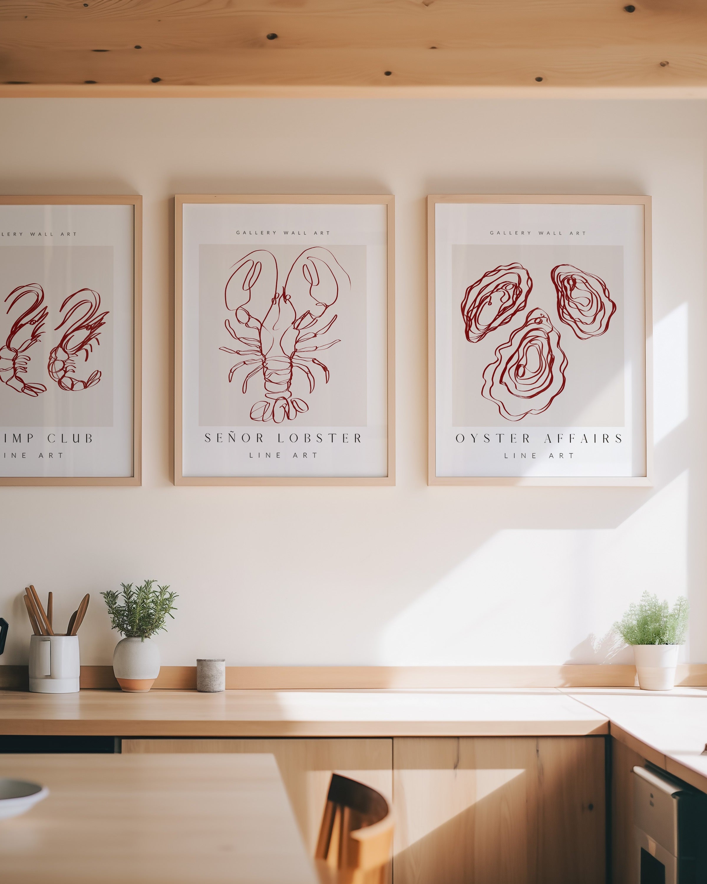 Oyster Affairs Poster – Print Material Wandbild, moderne Kunst & Fine Art Print von Spawnd, handgefertigt & Made in Germany