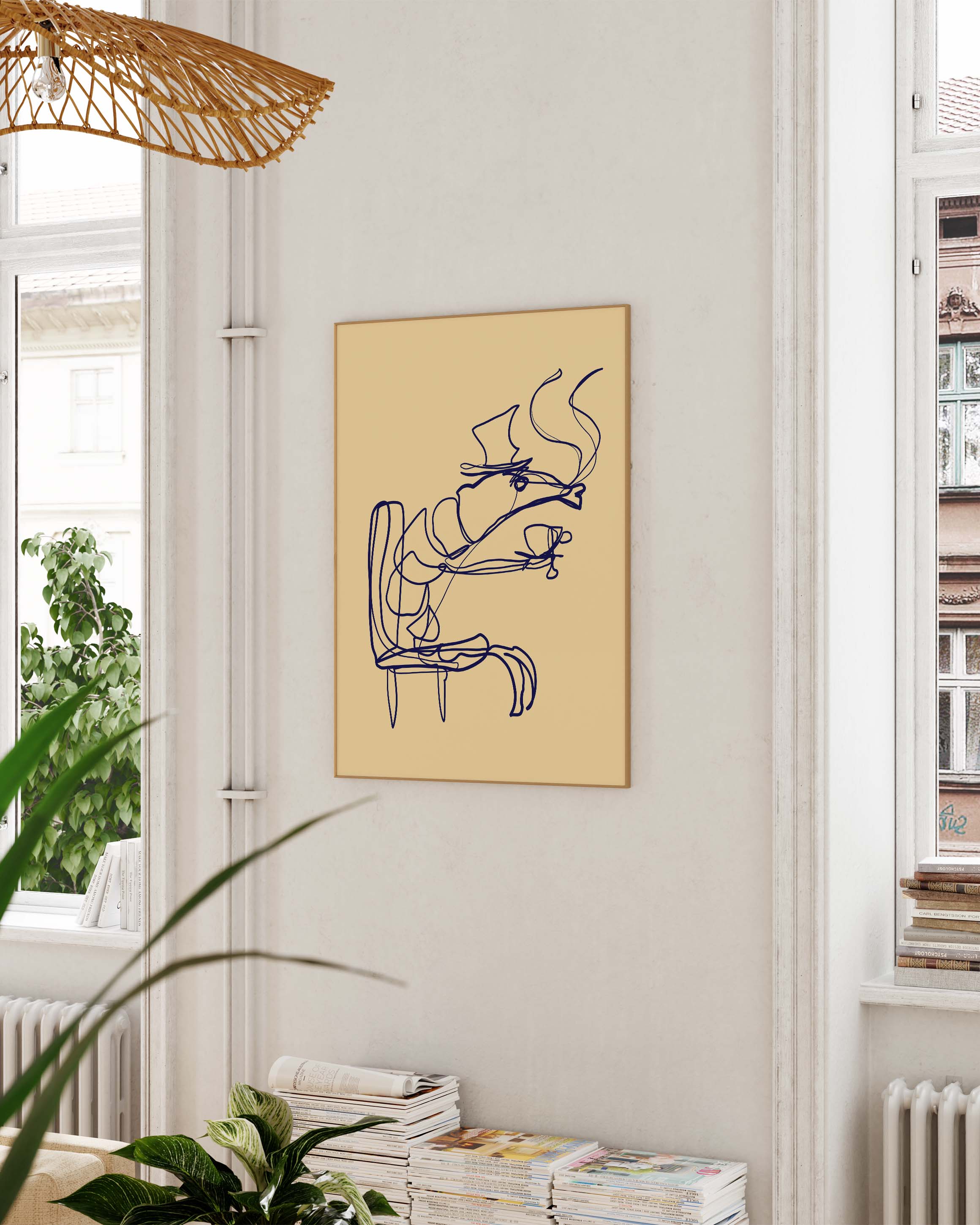 Pacific Shrimp Poster – Print Material Wandbild, moderne Kunst & Fine Art Print von Spawnd, handgefertigt & Made in Germany