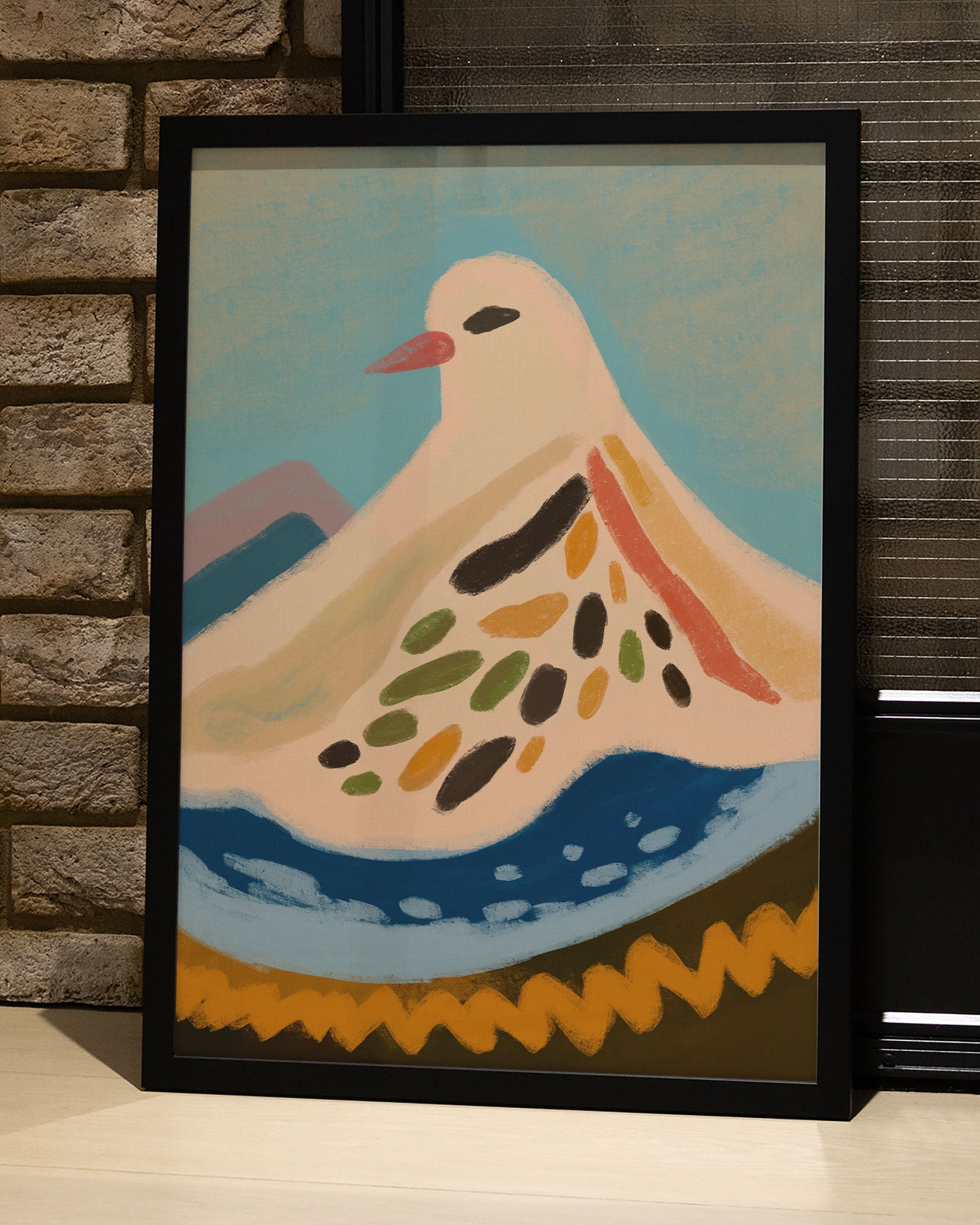 Peace, Dressed Up Poster – Print Material Wandbild, moderne Kunst & Fine Art Print von Spawnd, handgefertigt & Made in Germany