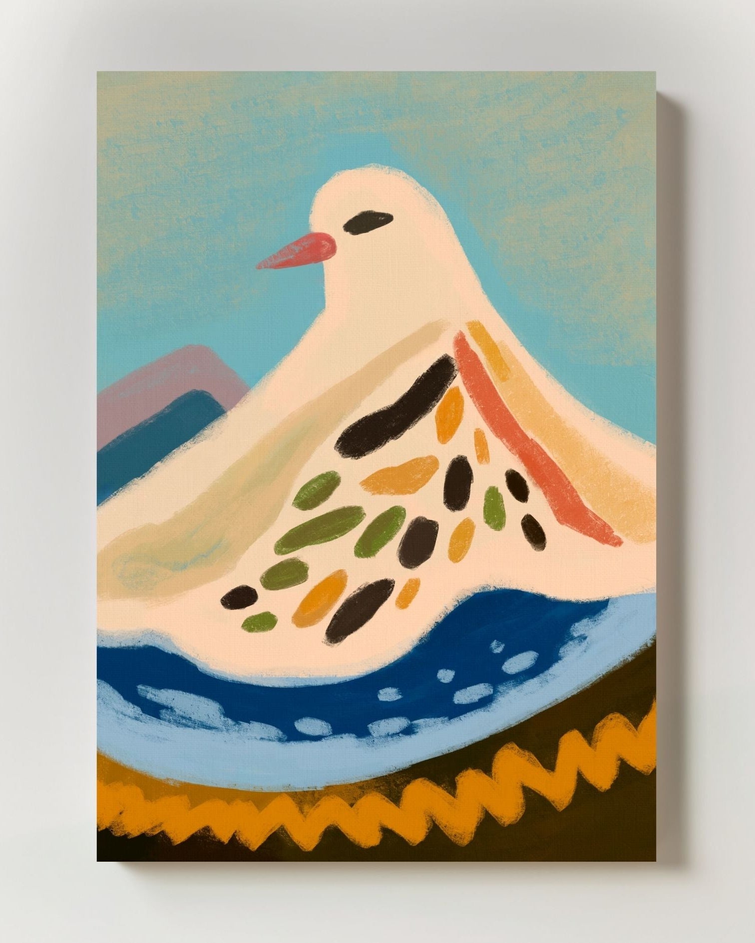 Peace, Dressed Up Poster – Print Material Wandbild, moderne Kunst & Fine Art Print von Spawnd, handgefertigt & Made in Germany