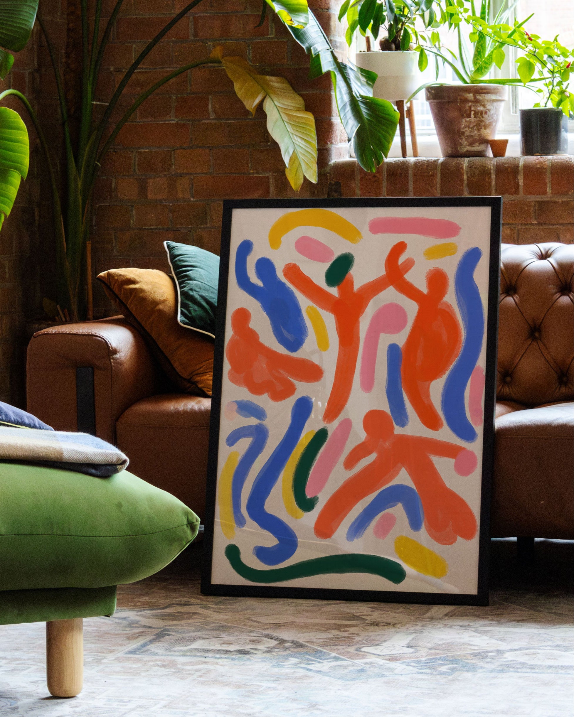 Playground Poster – Print Material Wandbild, moderne Kunst & Fine Art Print von Spawnd, handgefertigt & Made in Germany