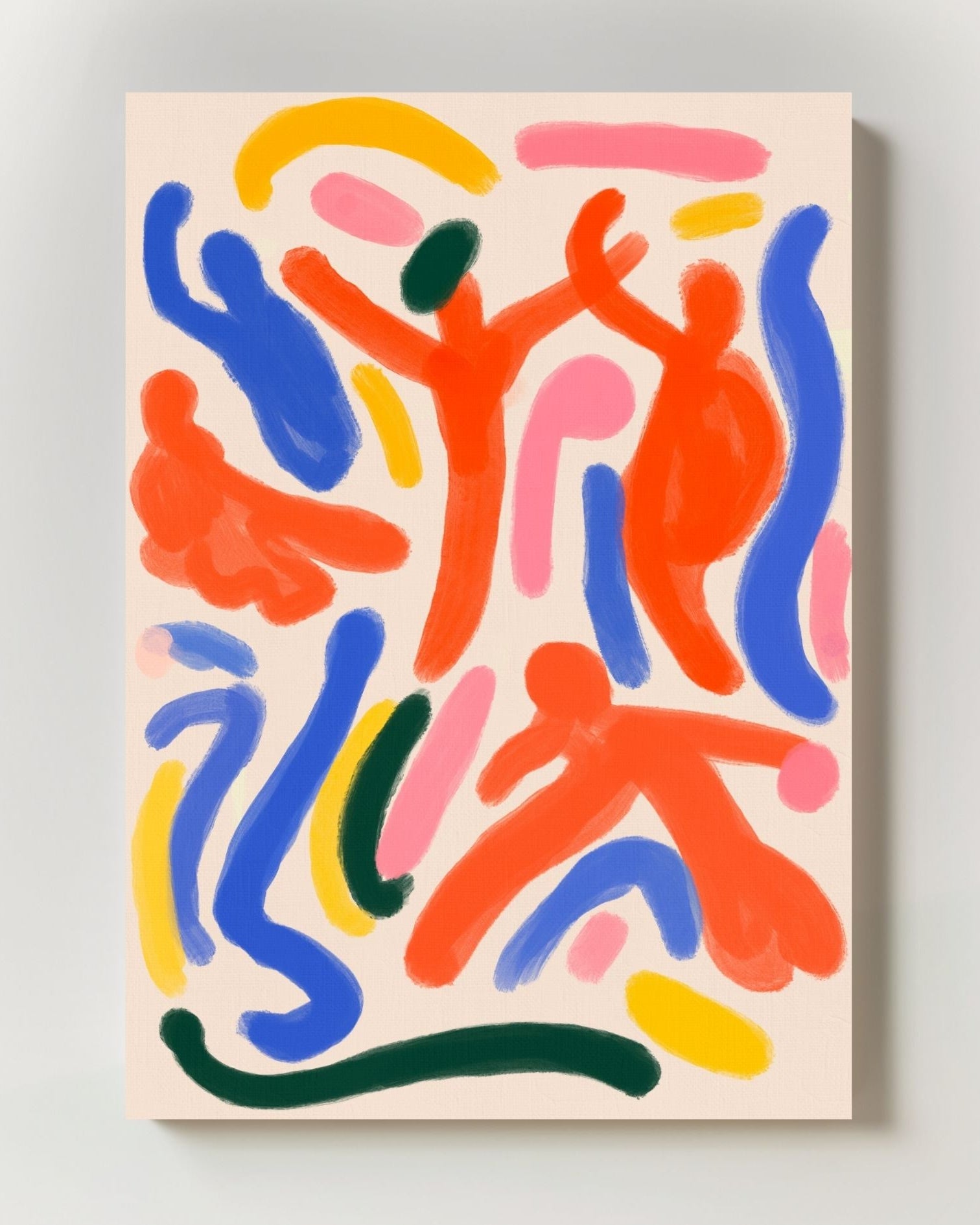 Playground Poster – Print Material Wandbild, moderne Kunst & Fine Art Print von Spawnd, handgefertigt & Made in Germany
