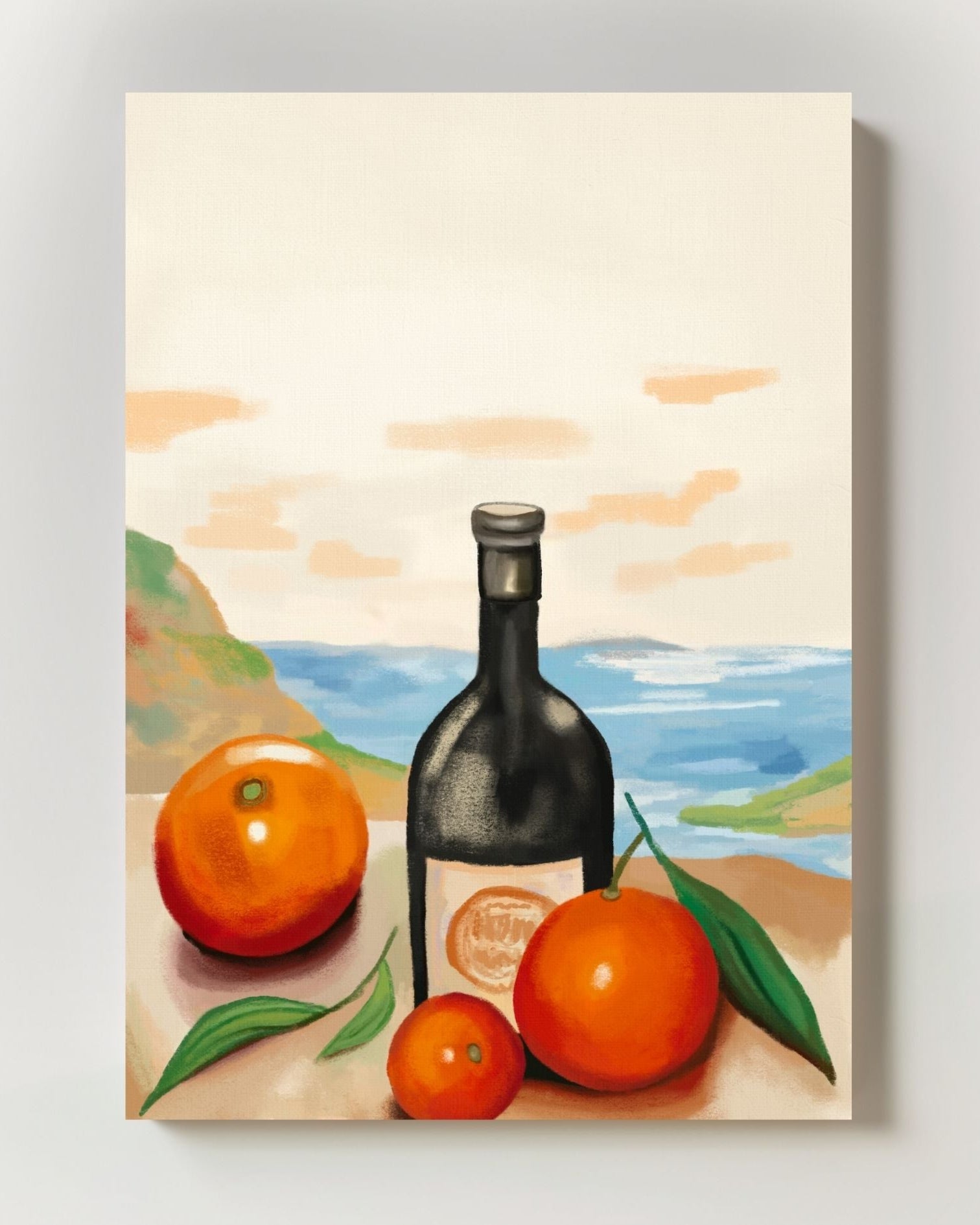 Pomodori al Sole Poster – Print Material Wandbild, moderne Kunst & Fine Art Print von Spawnd, handgefertigt & Made in Germany