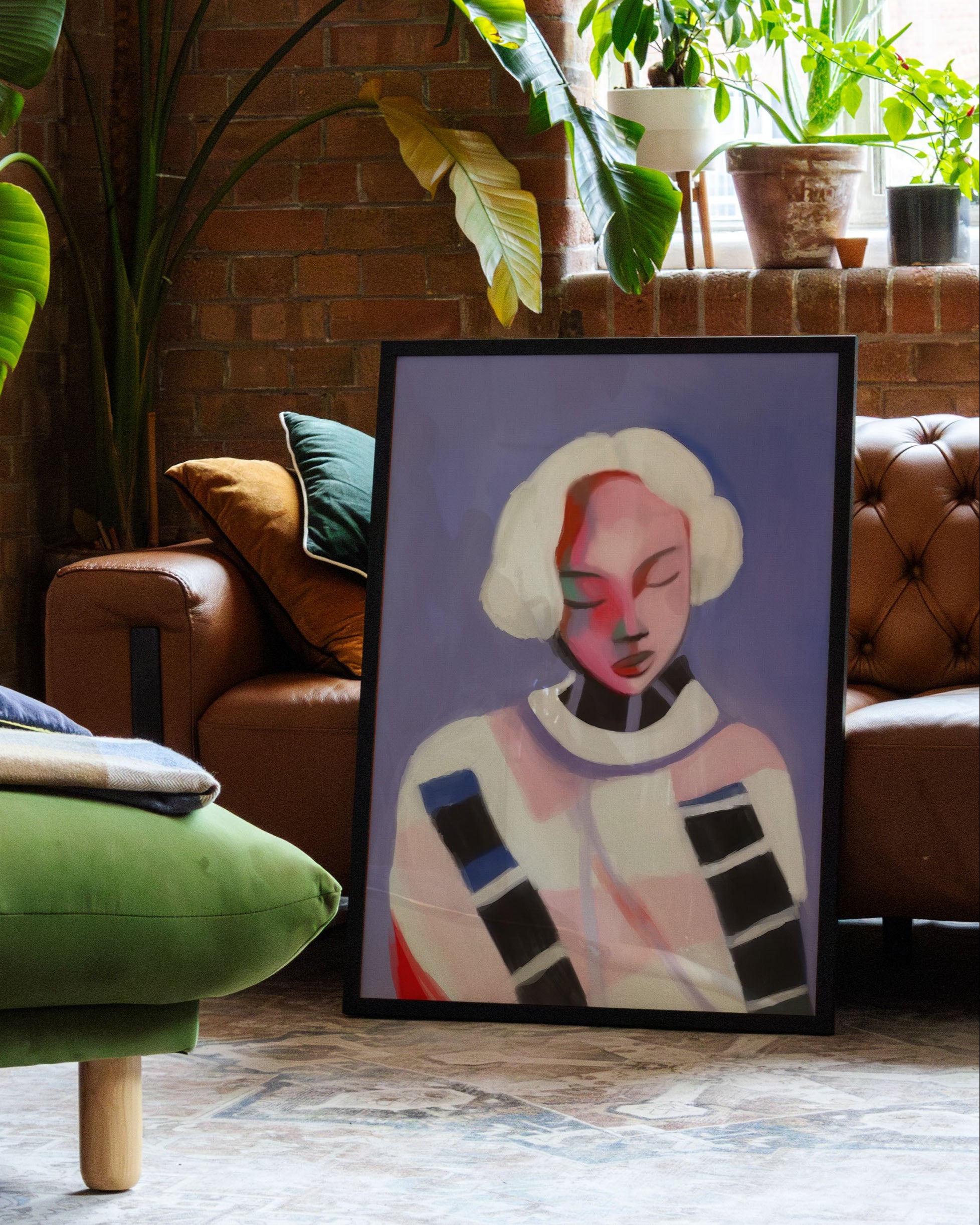 Quiet Mode Poster – Print Material Wandbild, moderne Kunst & Fine Art Print von Spawnd, handgefertigt & Made in Germany
