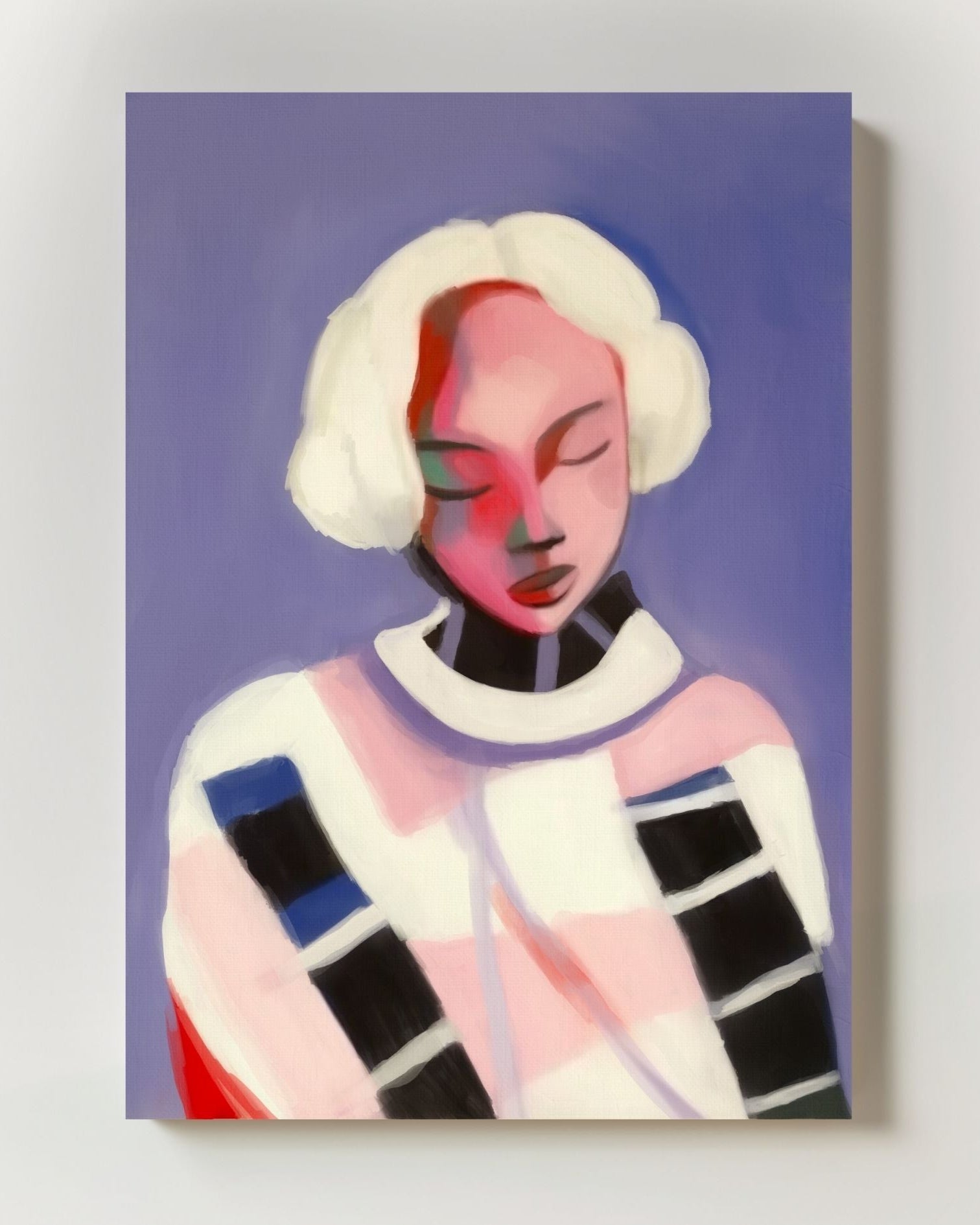 Quiet Mode Poster – Print Material Wandbild, moderne Kunst & Fine Art Print von Spawnd, handgefertigt & Made in Germany