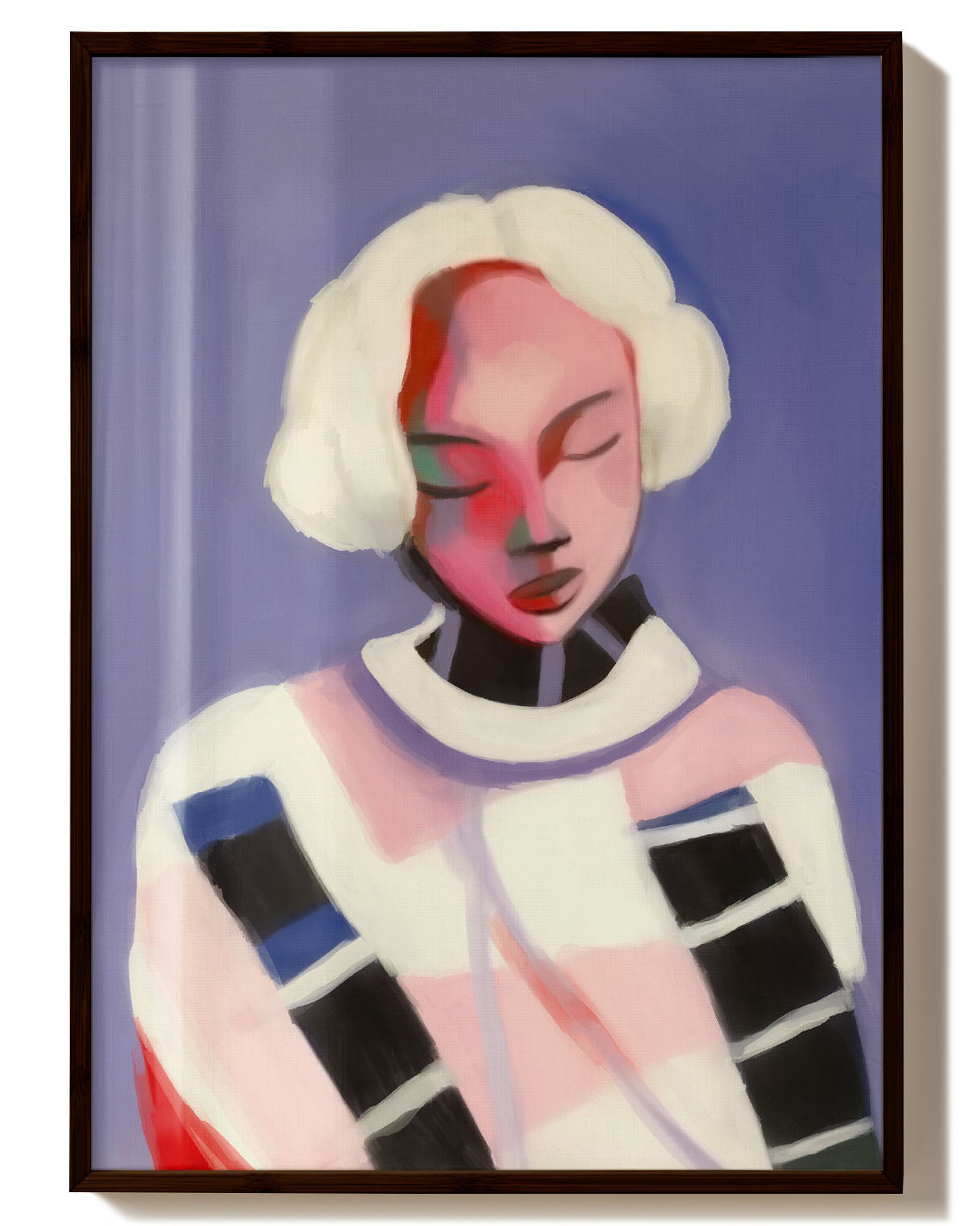 Quiet Mode Poster – Print Material Wandbild, moderne Kunst & Fine Art Print von Spawnd, handgefertigt & Made in Germany