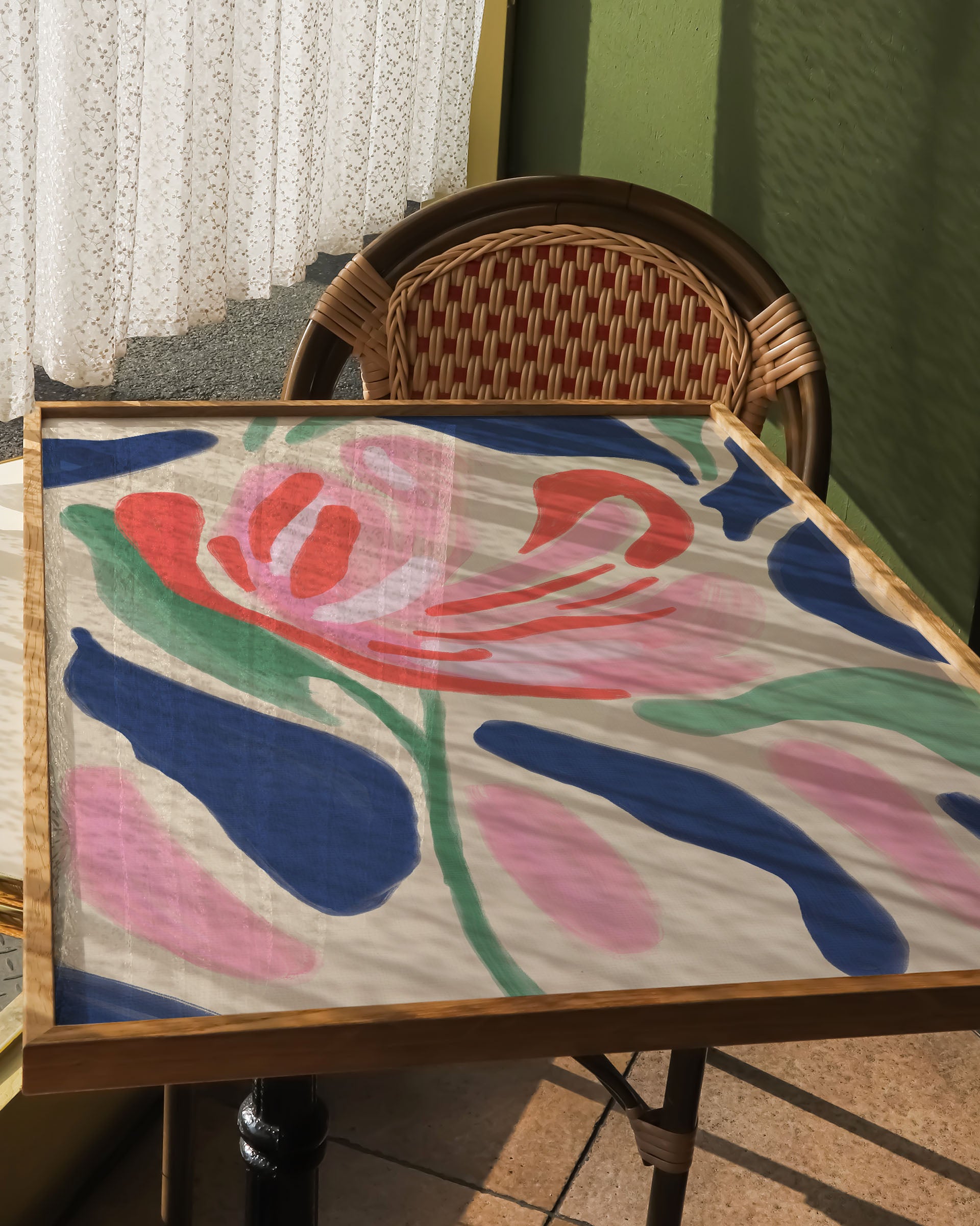 Rêverie Florale Poster – FineArt Wandbild, moderne Kunst & Fine Art Print von Spawnd, handgefertigt & Made in Germany