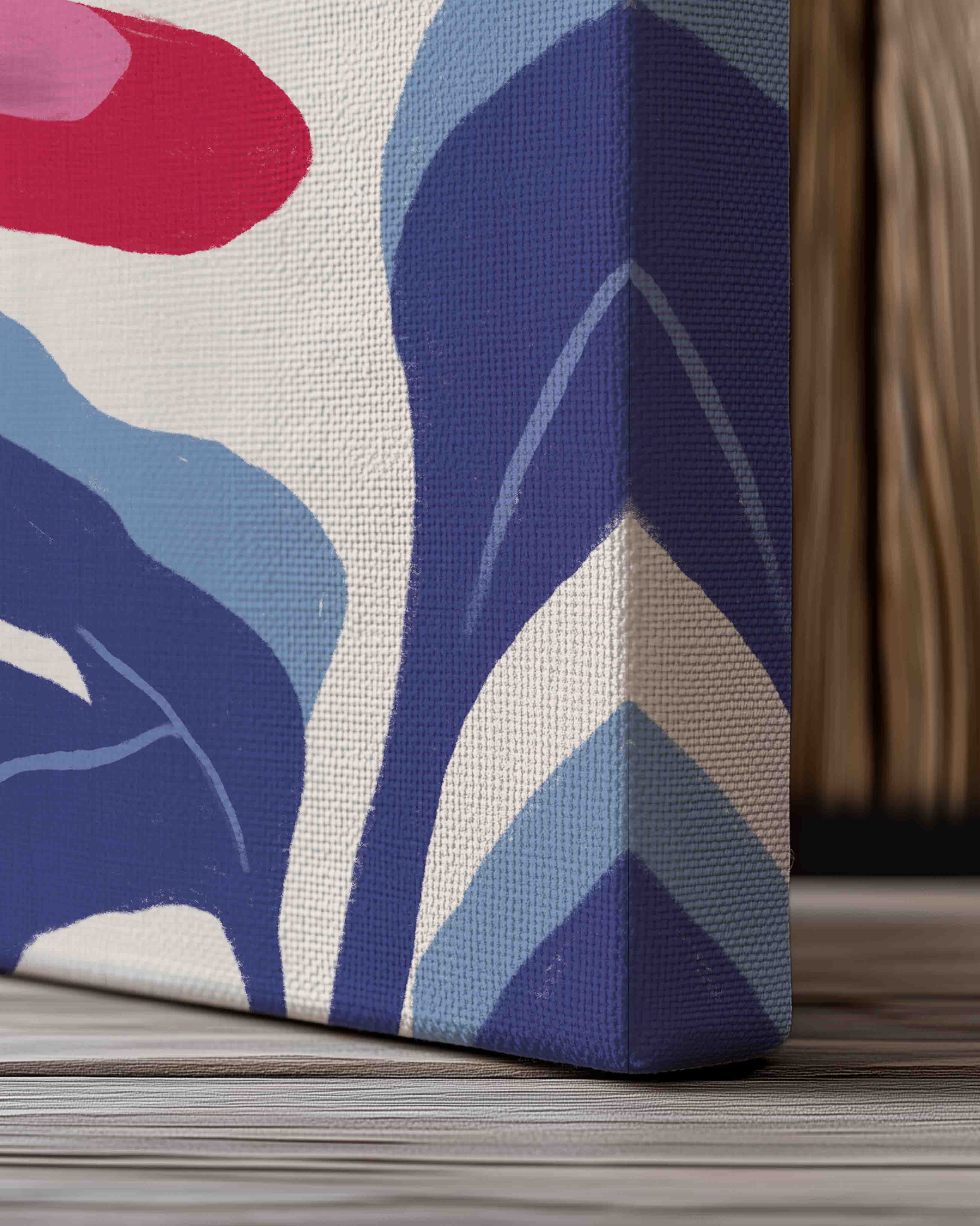 Rouge Éphémère Poster – Print Material Wandbild, moderne Kunst & Fine Art Print von Spawnd, handgefertigt & Made in Germany