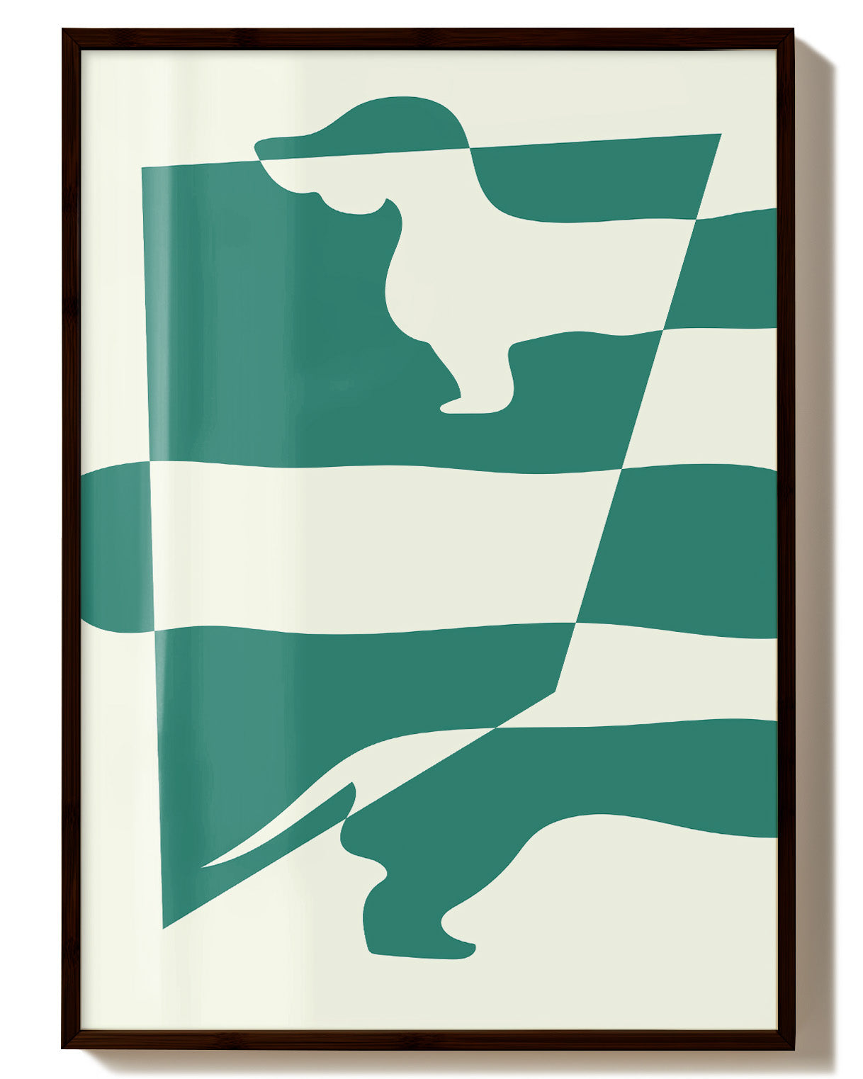Sausage Poster – Print Material Wandbild, moderne Kunst & Fine Art Print von Spawnd, handgefertigt & Made in Germany