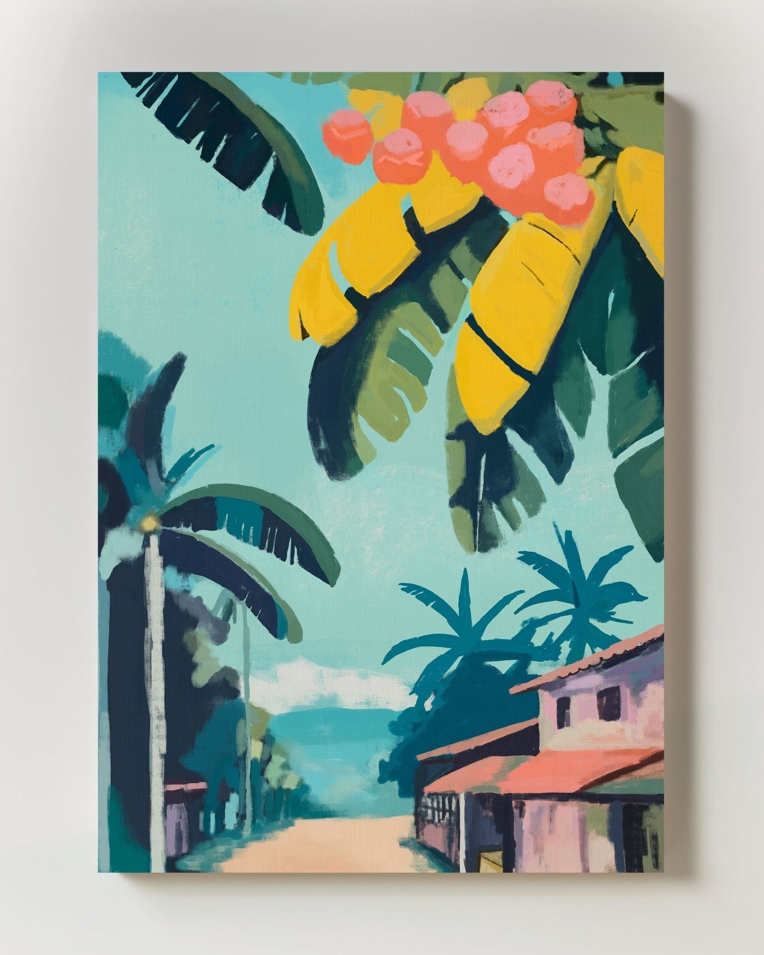 Tropical Village Morning