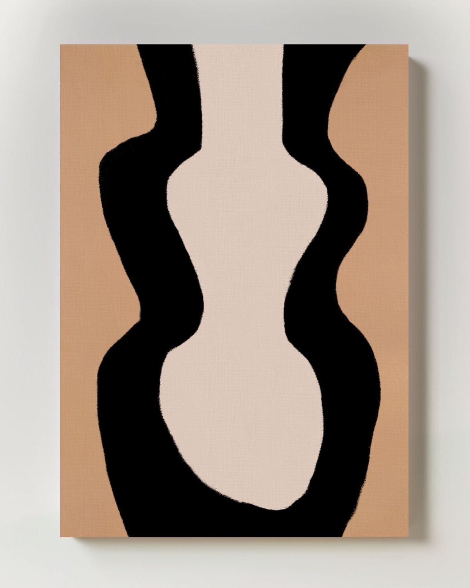 Silhuett Poster – Print Material Wandbild, moderne Kunst & Fine Art Print von Spawnd, handgefertigt & Made in Germany