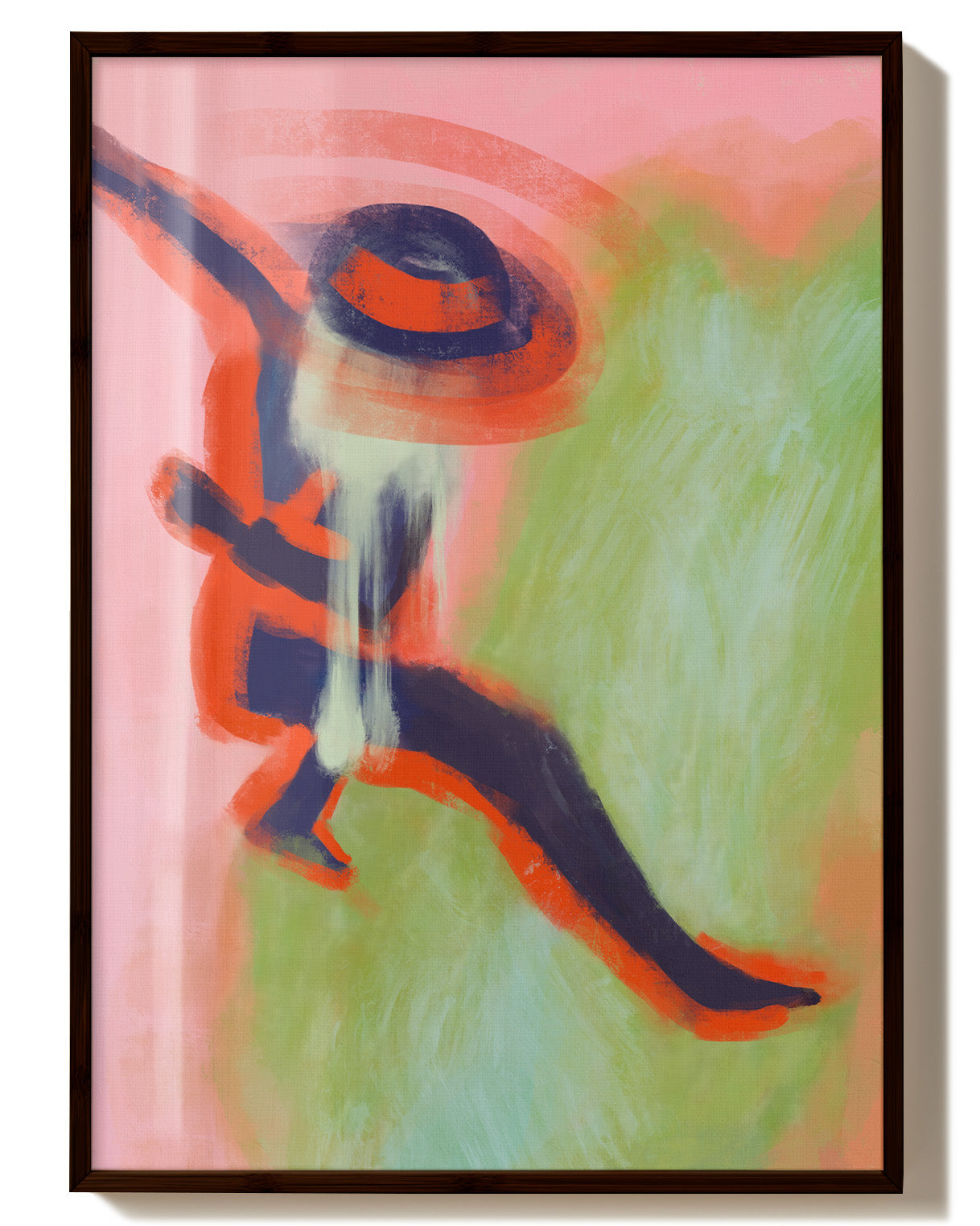 Skiptrace Poster – Print Material Wandbild, moderne Kunst & Fine Art Print von Spawnd, handgefertigt & Made in Germany