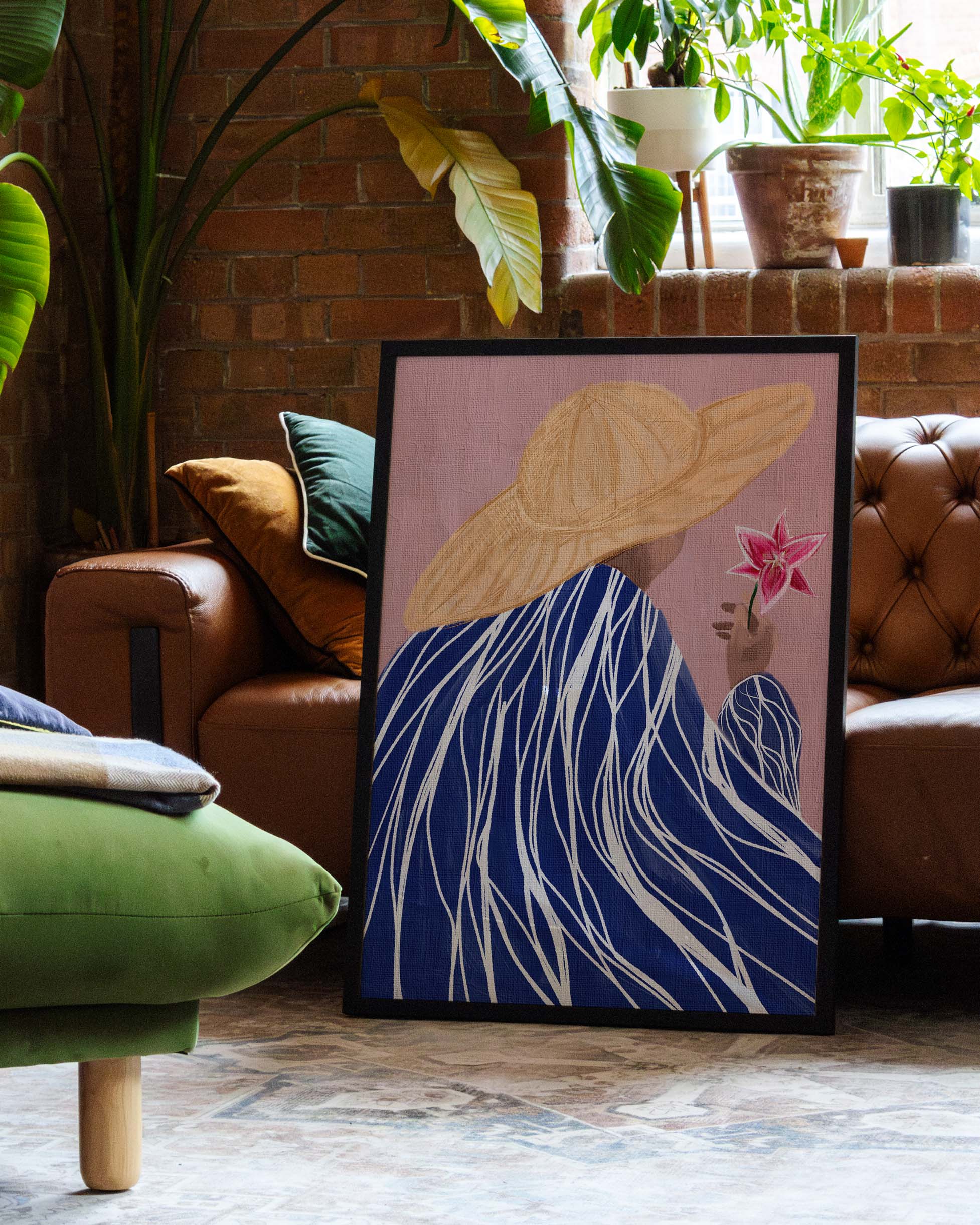 Smell Poster – FineArt Wandbild, moderne Kunst & Fine Art Print von Spawnd, handgefertigt & Made in Germany