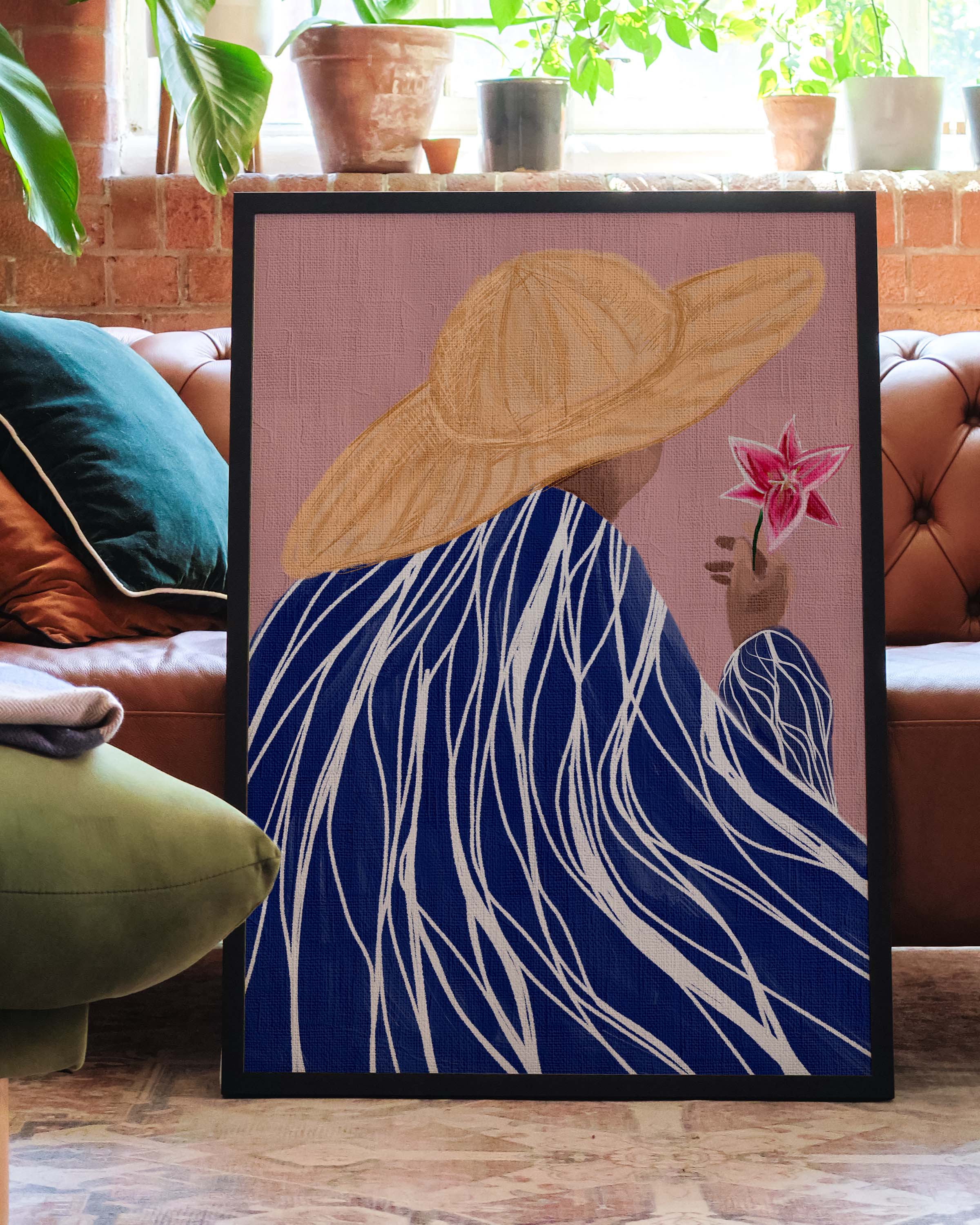 Smell Poster – FineArt Wandbild, moderne Kunst & Fine Art Print von Spawnd, handgefertigt & Made in Germany