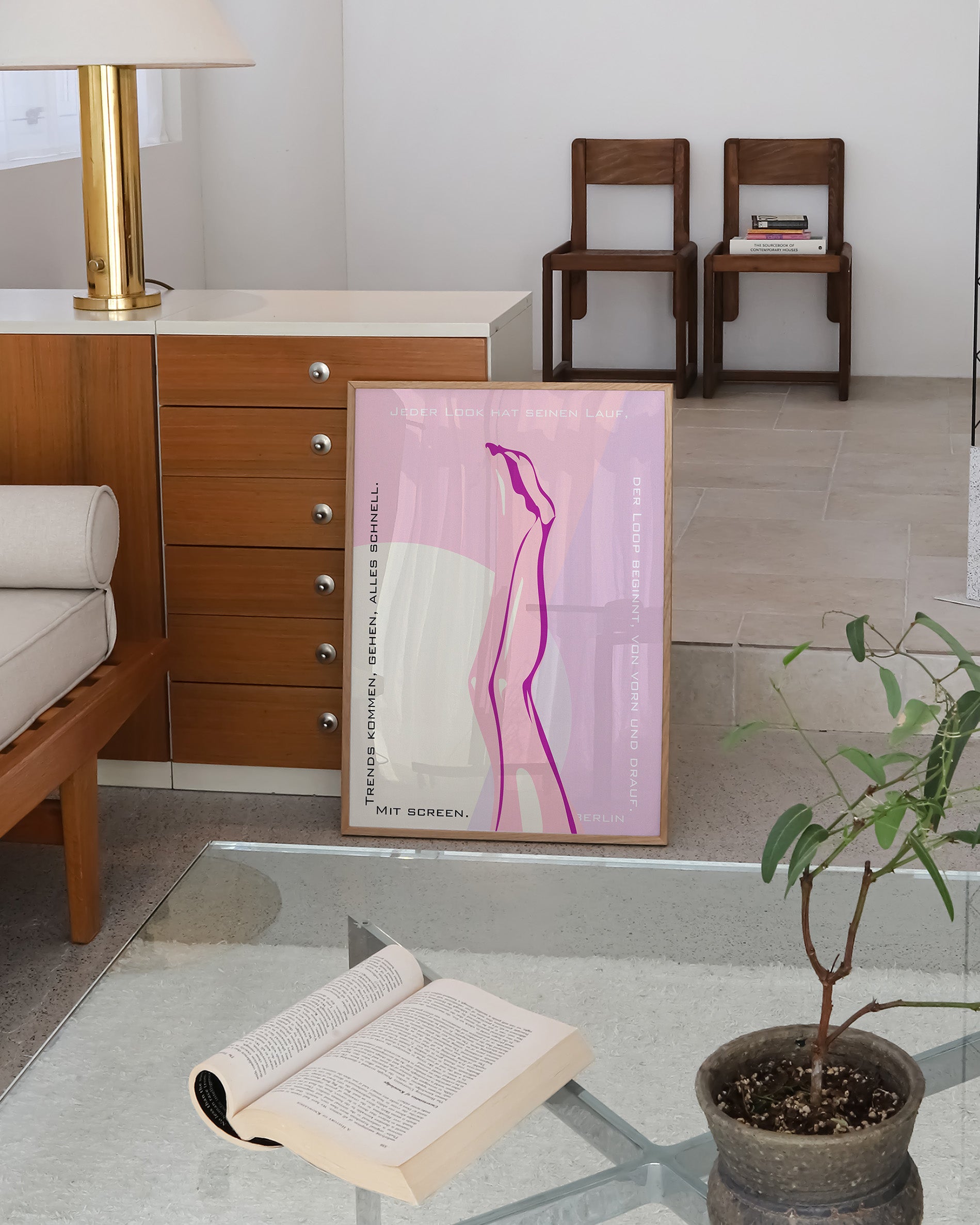 Smooth Poster – Print Material Wandbild, moderne Kunst & Fine Art Print von Spawnd, handgefertigt & Made in Germany