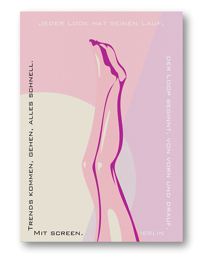 Smooth Poster – Print Material Wandbild, moderne Kunst & Fine Art Print von Spawnd, handgefertigt & Made in Germany