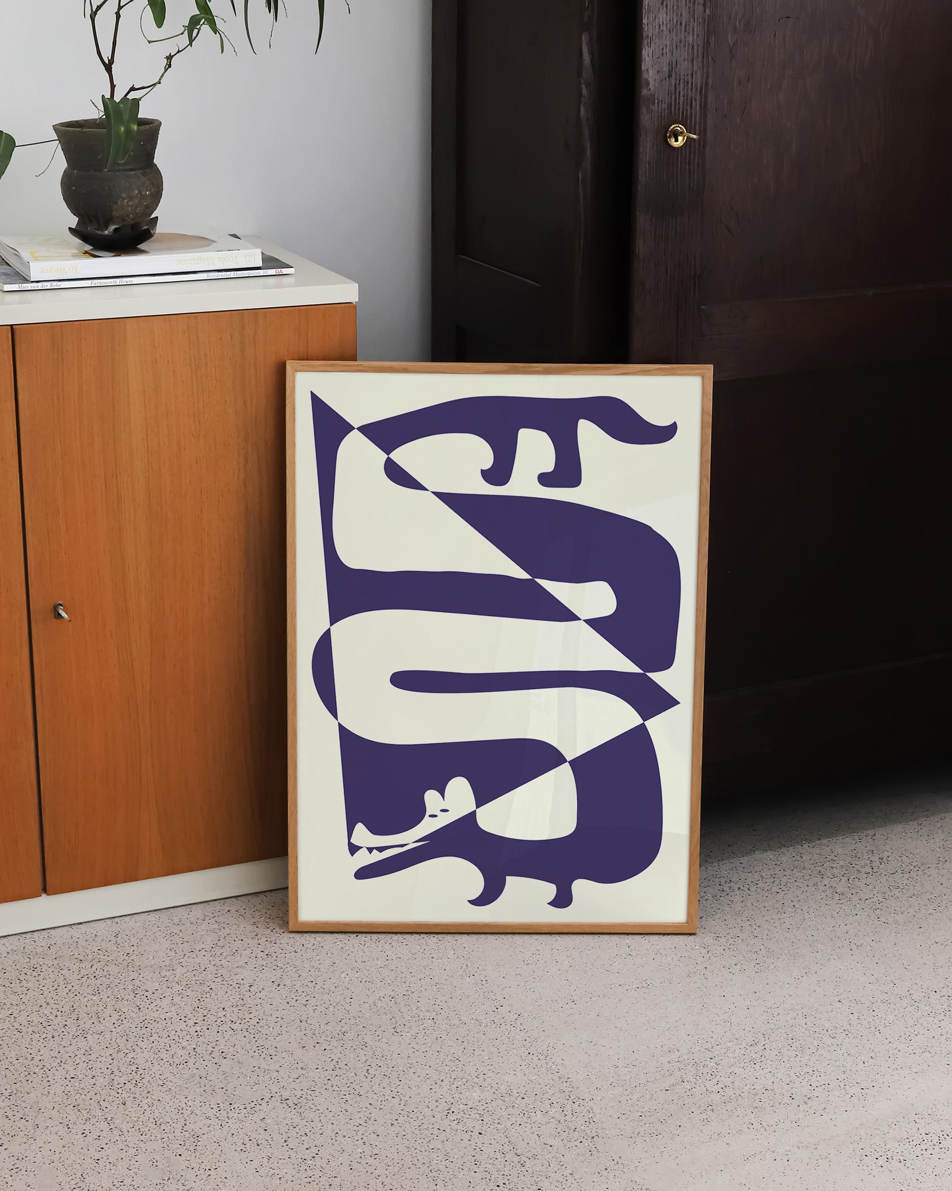 Snappy Poster – Print Material Wandbild, moderne Kunst & Fine Art Print von Spawnd, handgefertigt & Made in Germany