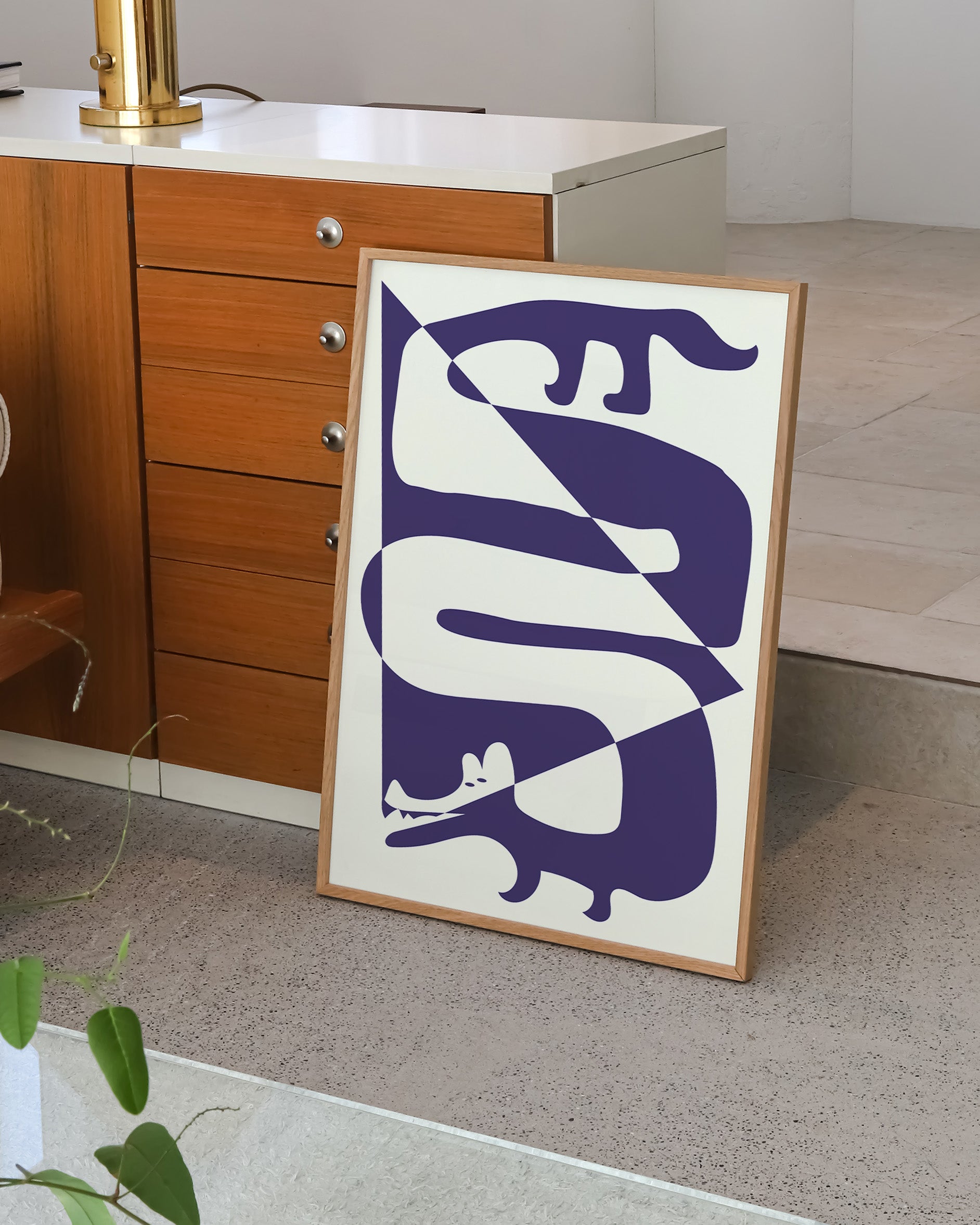 Snappy Poster – Print Material Wandbild, moderne Kunst & Fine Art Print von Spawnd, handgefertigt & Made in Germany