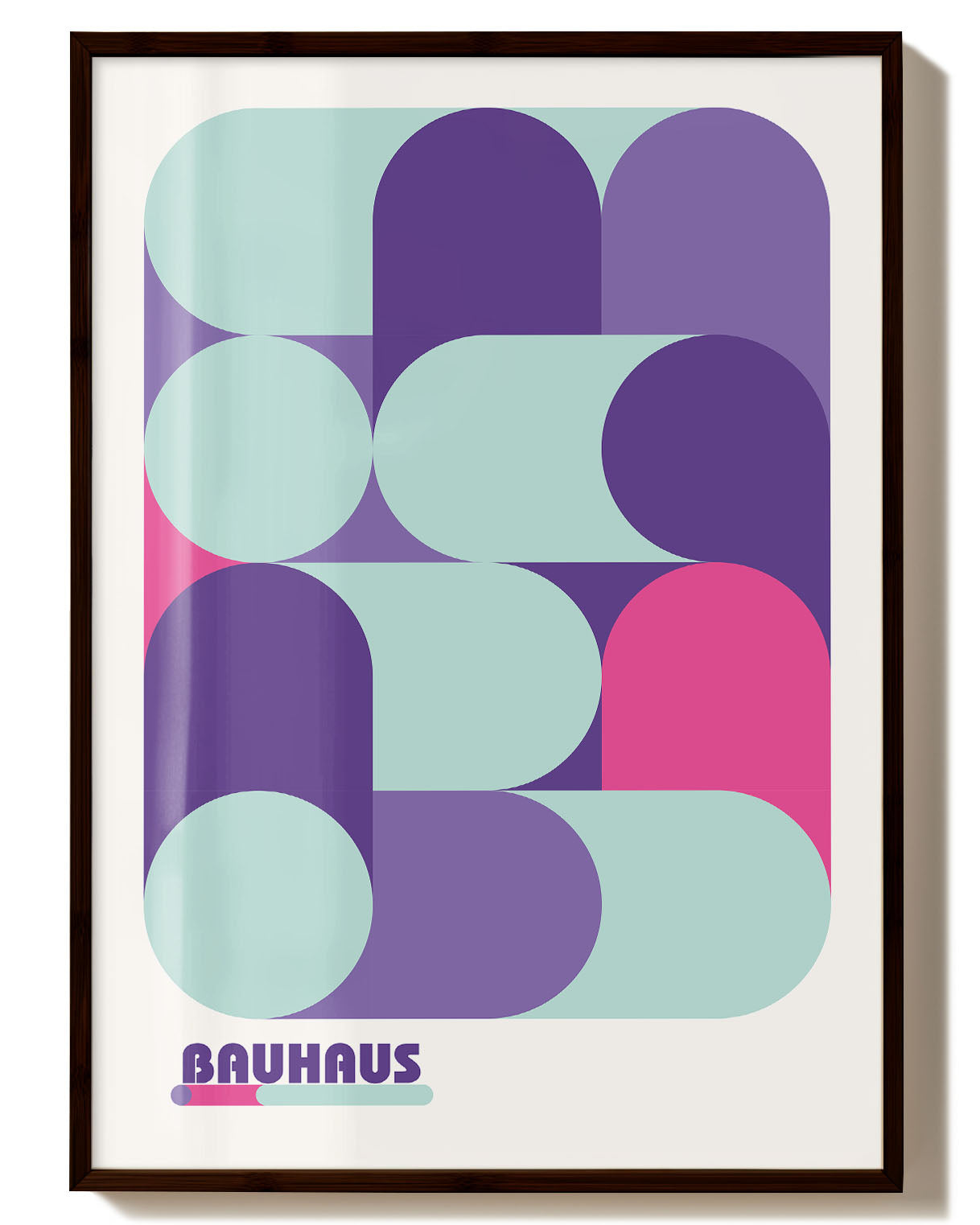 Soft Grid Poster – FineArt Wandbild, moderne Kunst & Fine Art Print von Spawnd, handgefertigt & Made in Germany