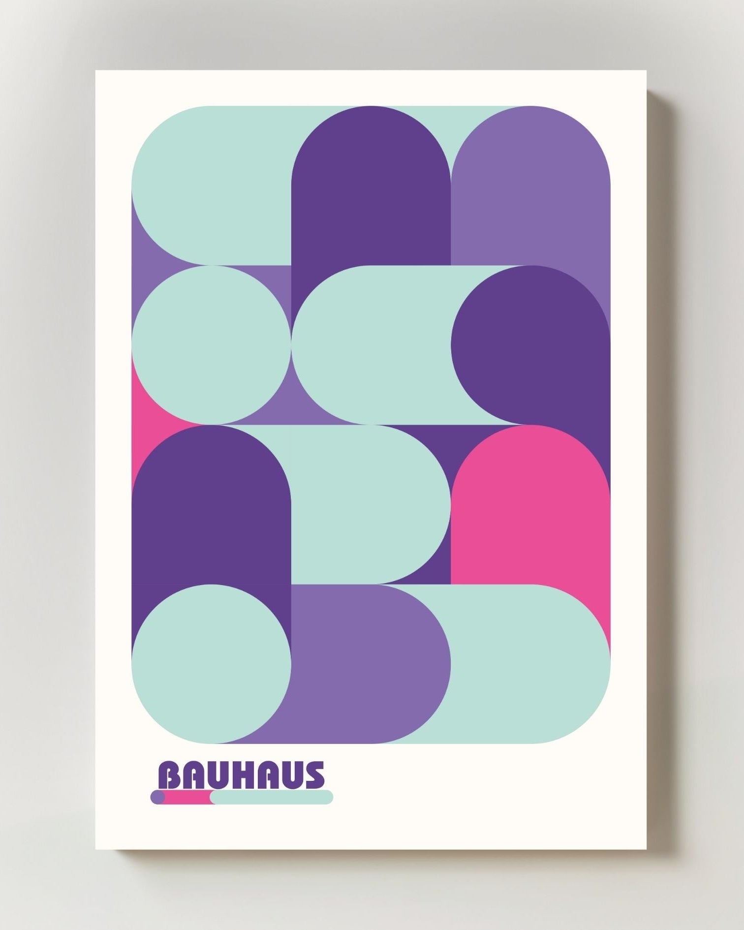 Soft Grid Poster – FineArt Wandbild, moderne Kunst & Fine Art Print von Spawnd, handgefertigt & Made in Germany