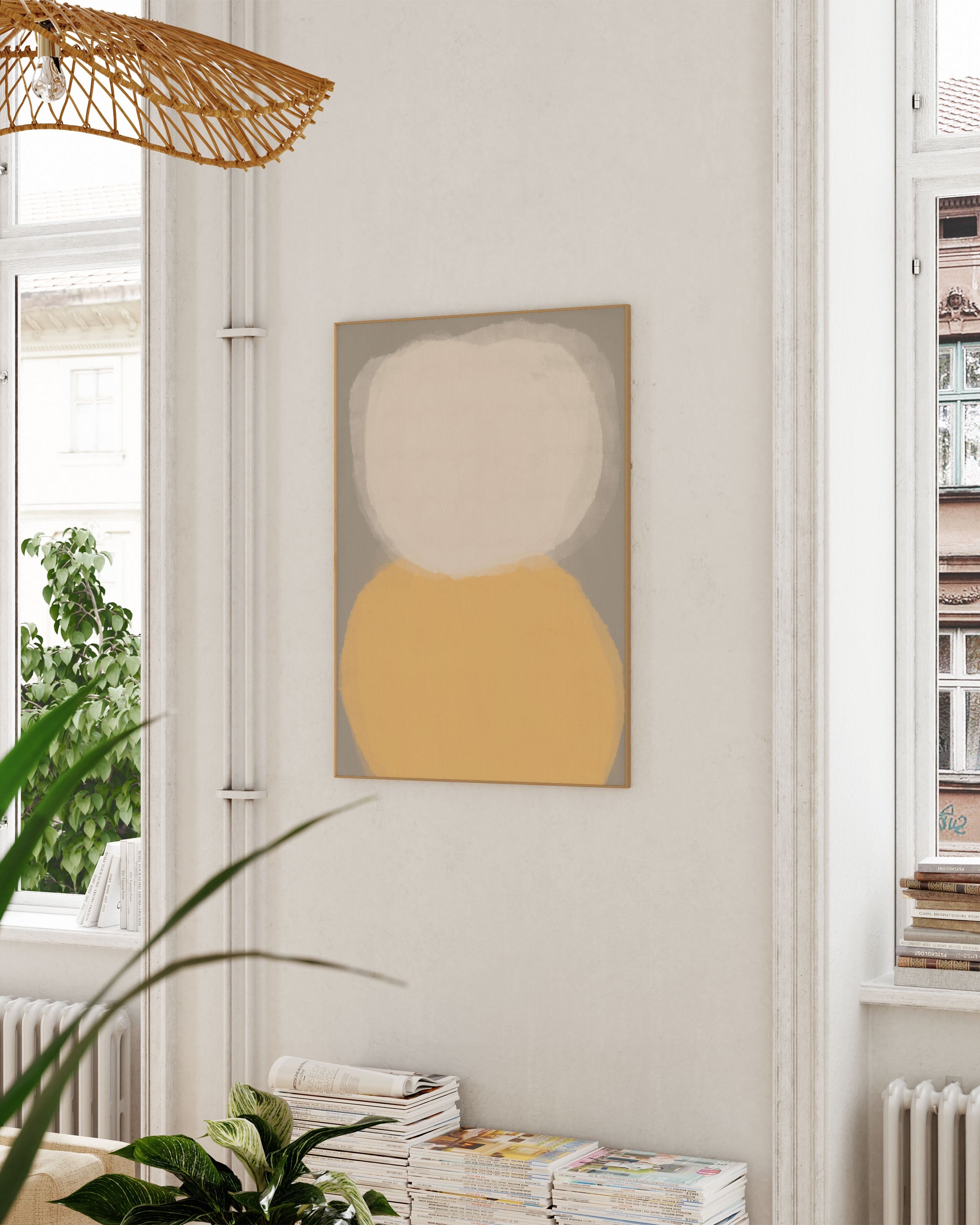 Sol Poster – Print Material Wandbild, moderne Kunst & Fine Art Print von Spawnd, handgefertigt & Made in Germany