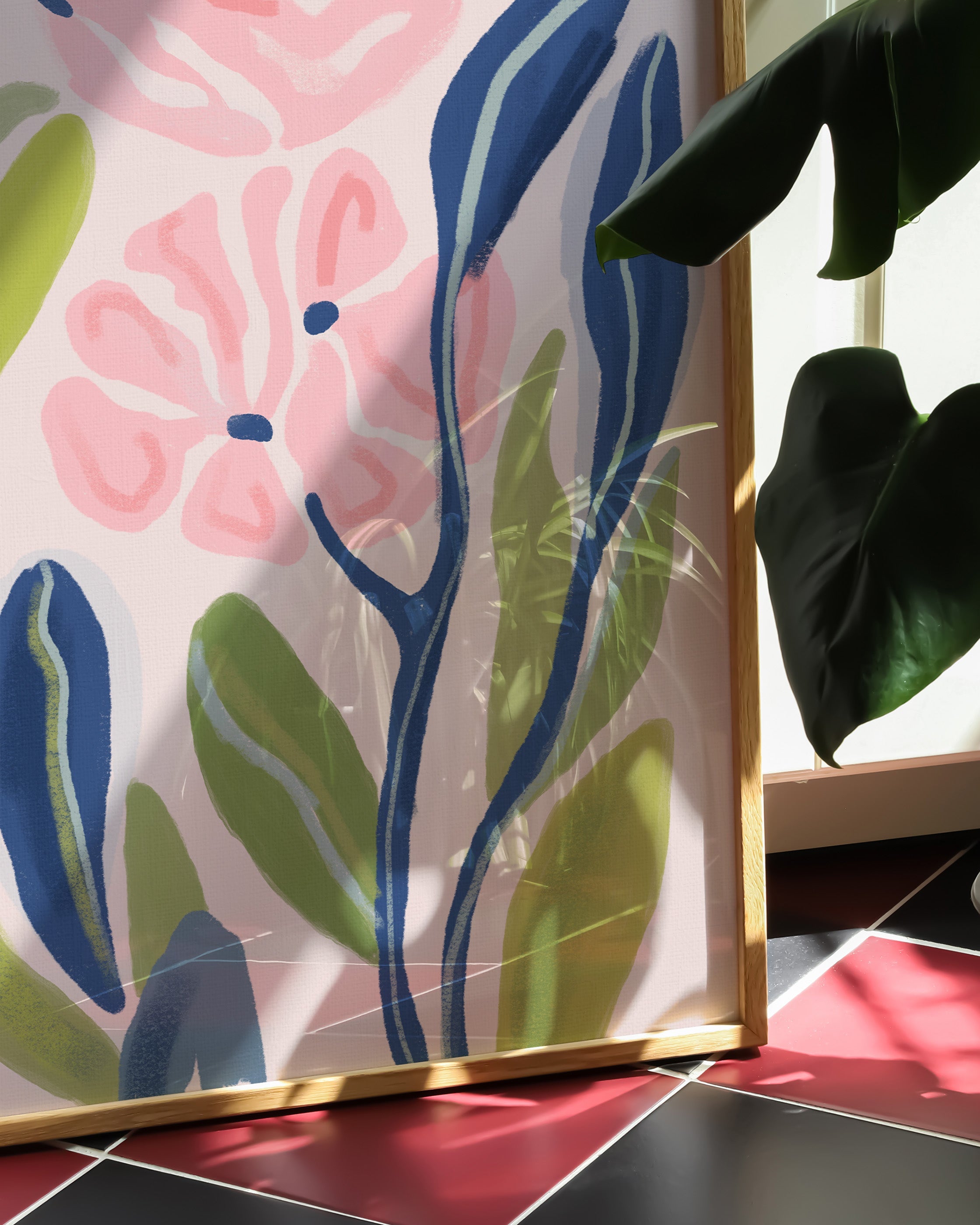 Souffle Léger Poster – Print Material Wandbild, moderne Kunst & Fine Art Print von Spawnd, handgefertigt & Made in Germany