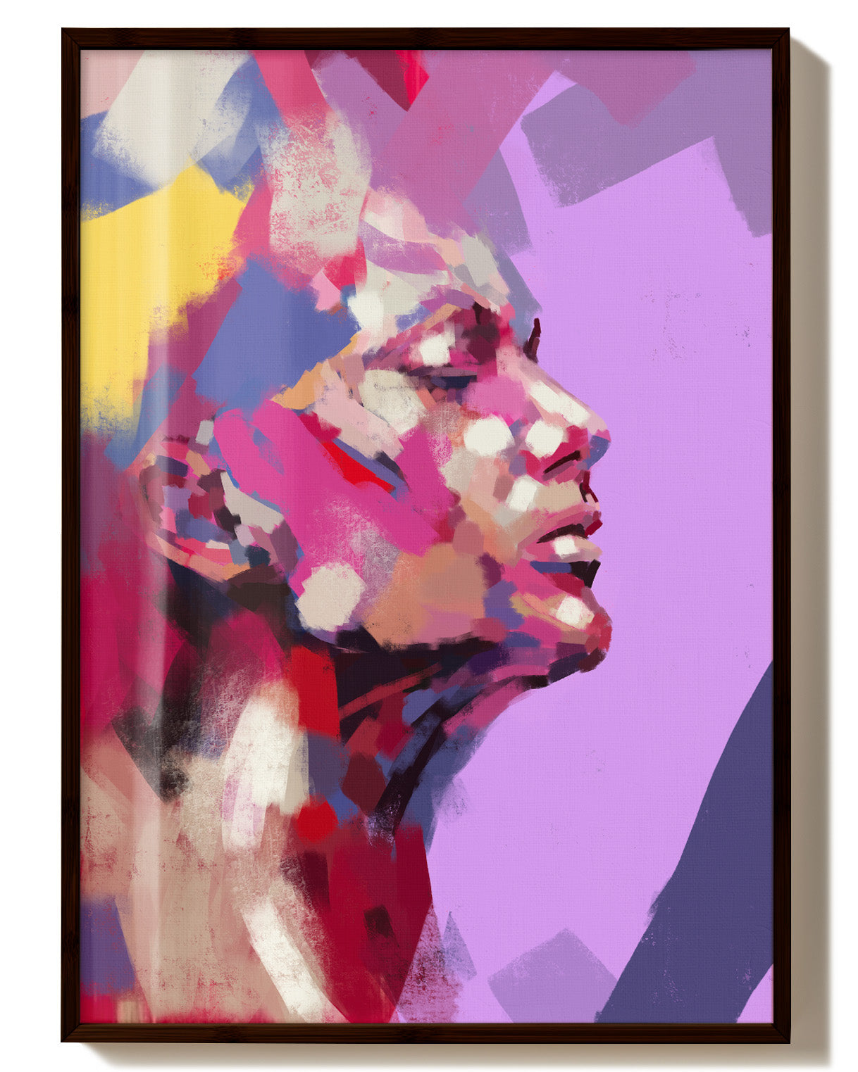 Sound of Silence Poster – Print Material Wandbild, moderne Kunst & Fine Art Print von Spawnd, handgefertigt & Made in Germany